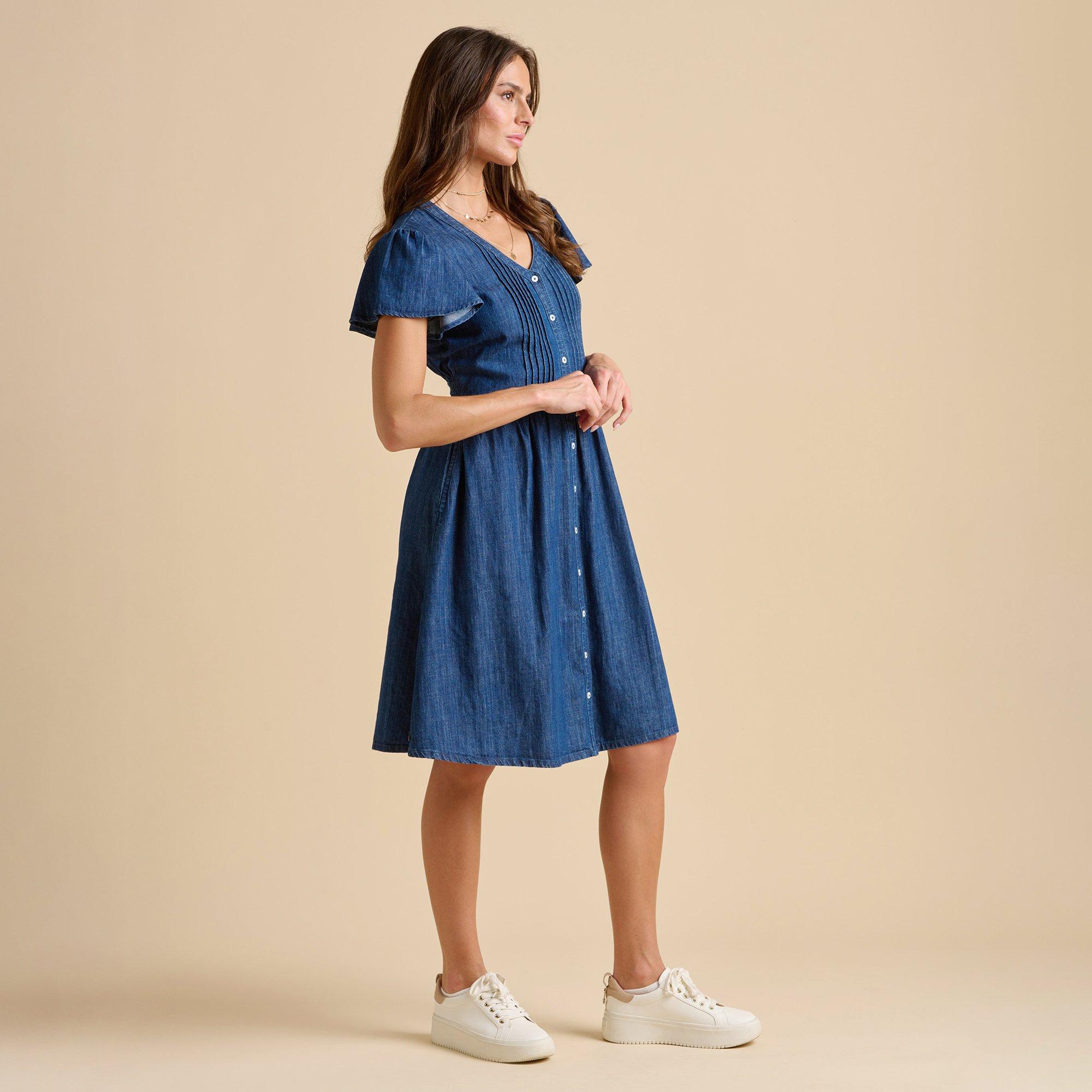Navy - Brakeburn - Sandsfoot Knee Length Dress - 3