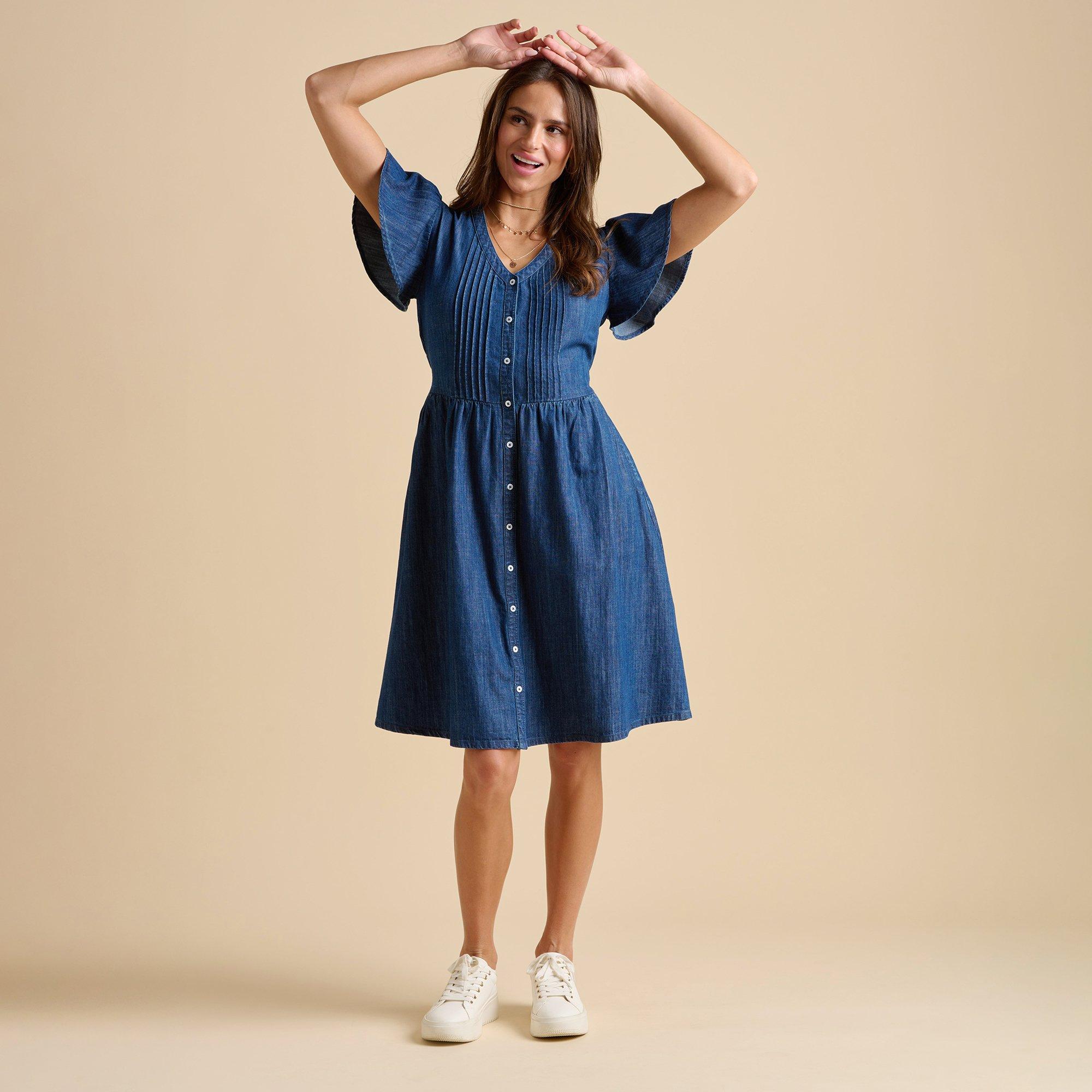 Navy - Brakeburn - Sandsfoot Knee Length Dress - 6