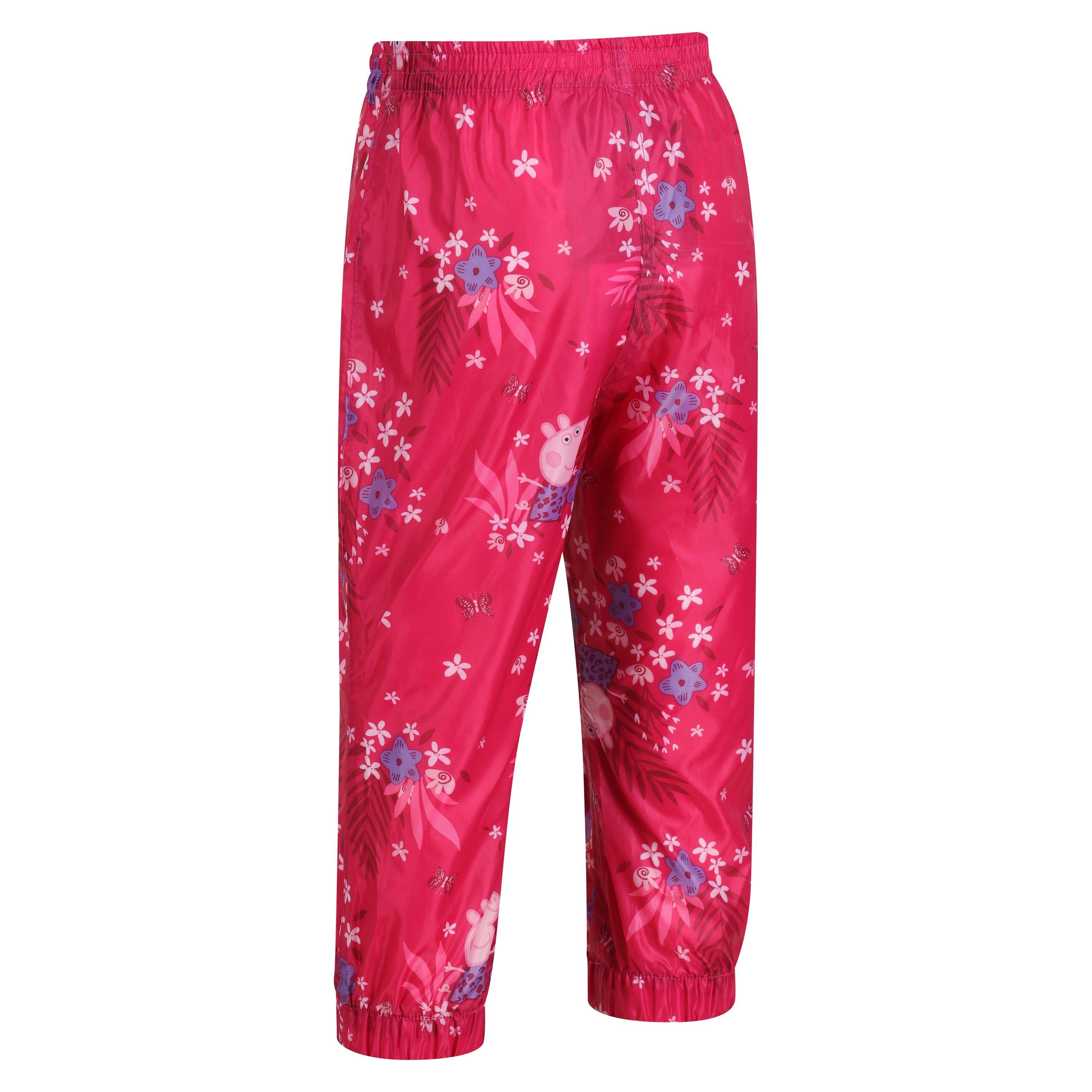 Pink Fusion - Rosa Fusion - Regatta - Kids' Peppa PackIt Walking Trouser - 2