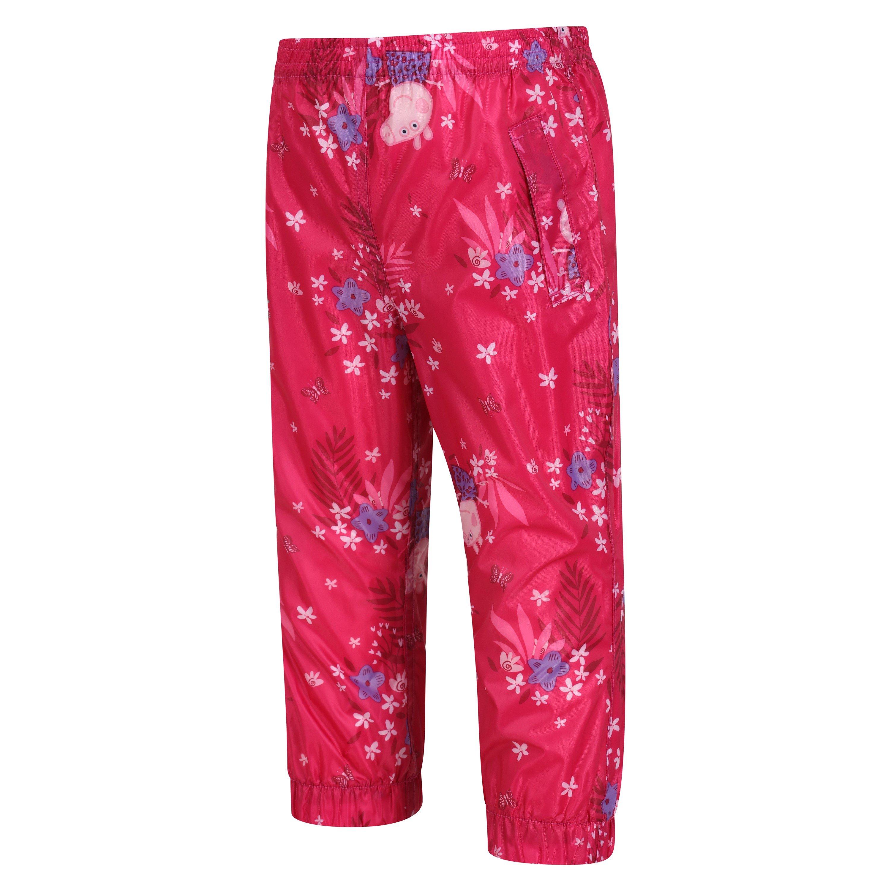 Pink Fusion - Rosa Fusion - Regatta - Kids' Peppa PackIt Walking Trouser - 3