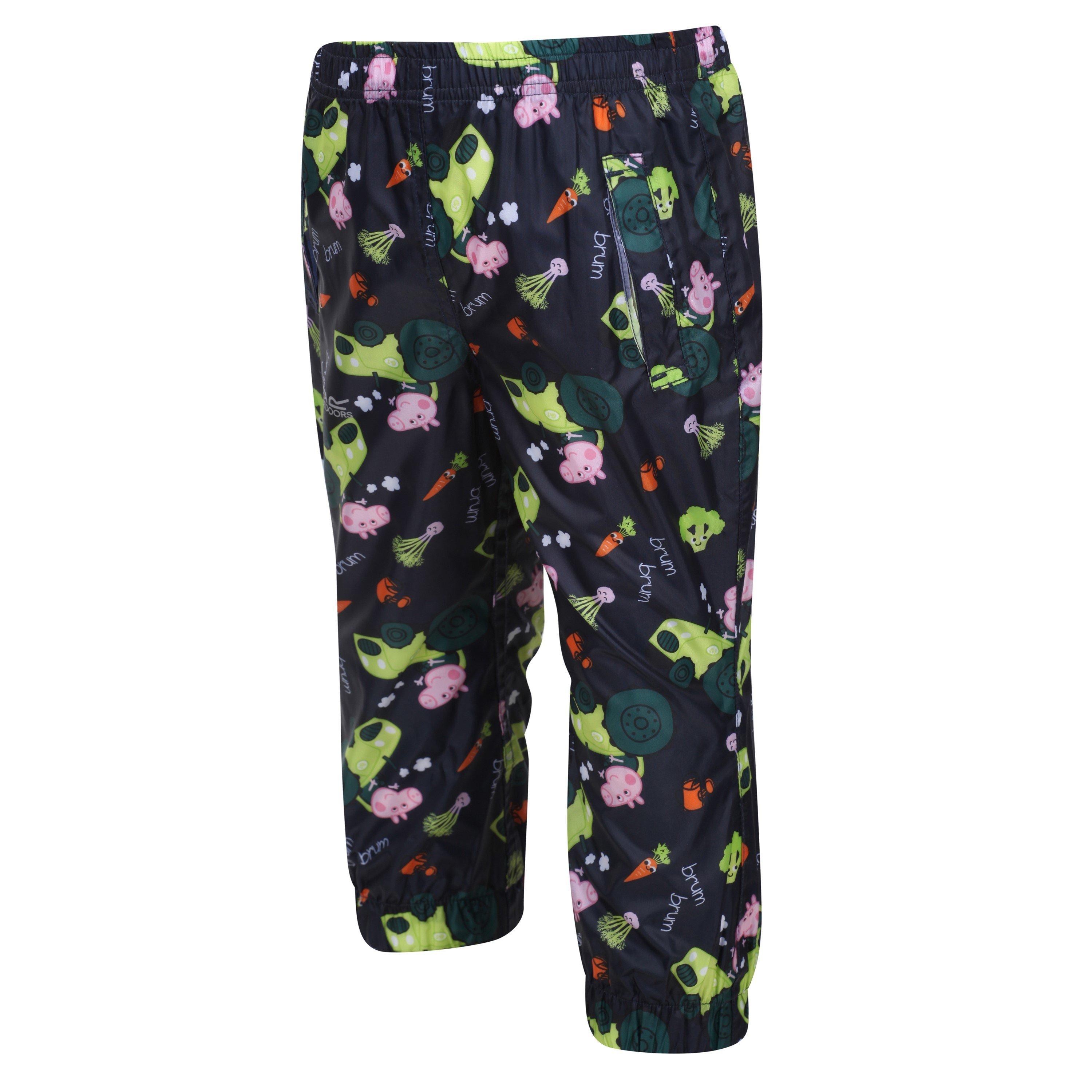 Lyle Q Zip Pulover Sn99 - Regatta - Unisex Kids' Peppa PackIt Walking Trouser - 3