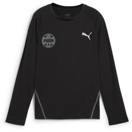 Puma Puma Active Sports Longsleeve Tee B Gym Top Unisex Kids