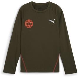 Puma Puma Active Sports Longsleeve Tee B Gym Top Unisex Kids