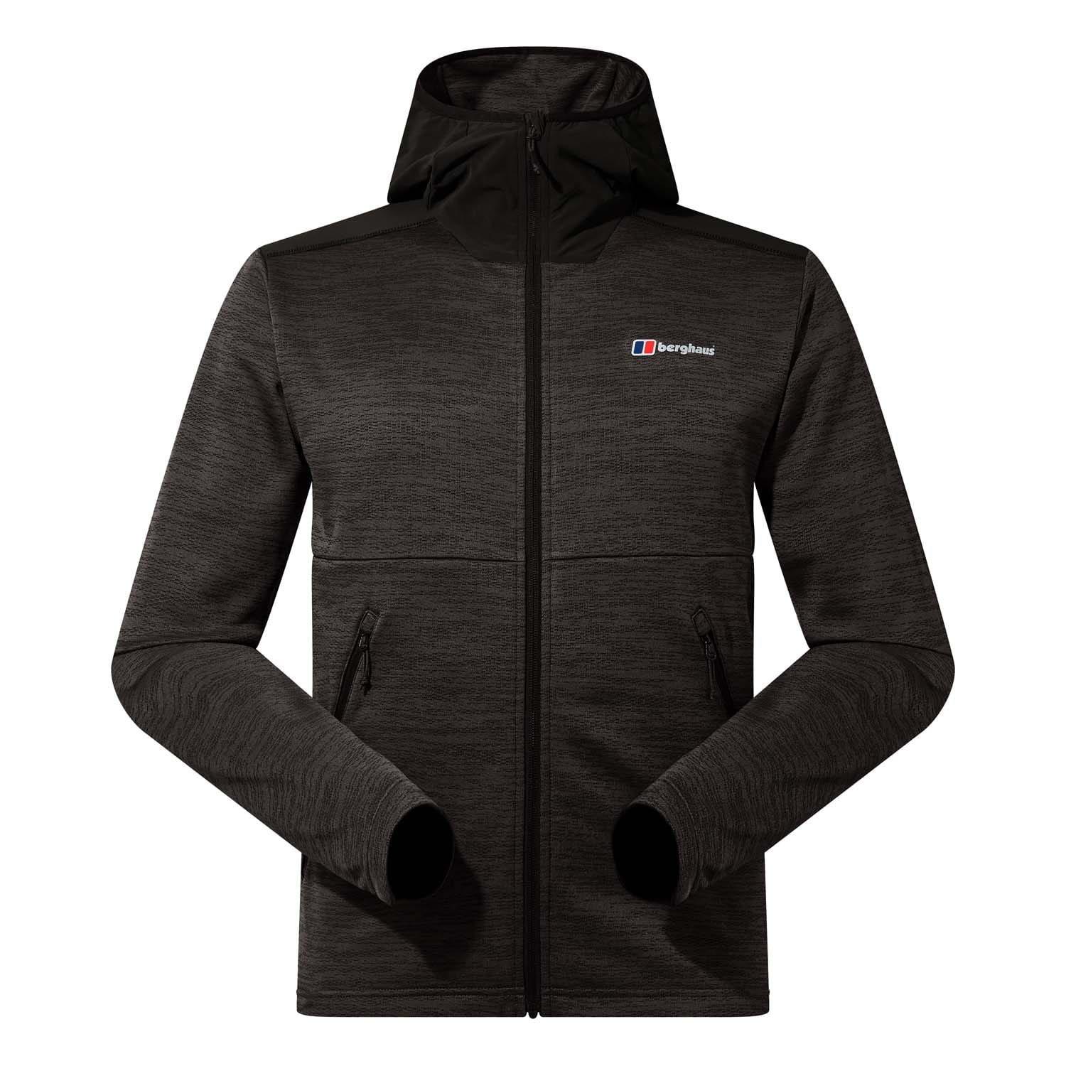 Grey Black - Berghaus - Thraskii Hooded Jacket - 1