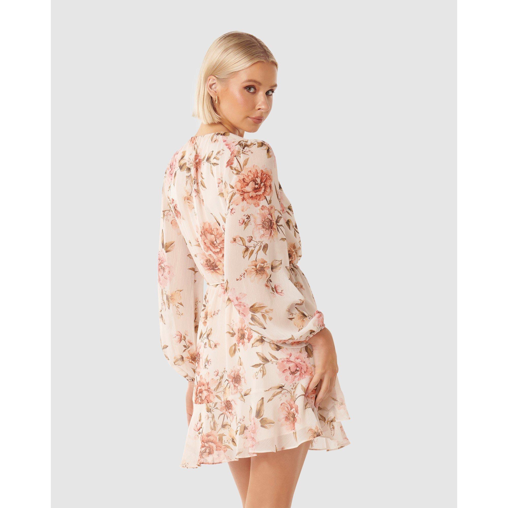 Blush Petra Flo - Forever New - Eliesse Button Front Mini Dress - 5