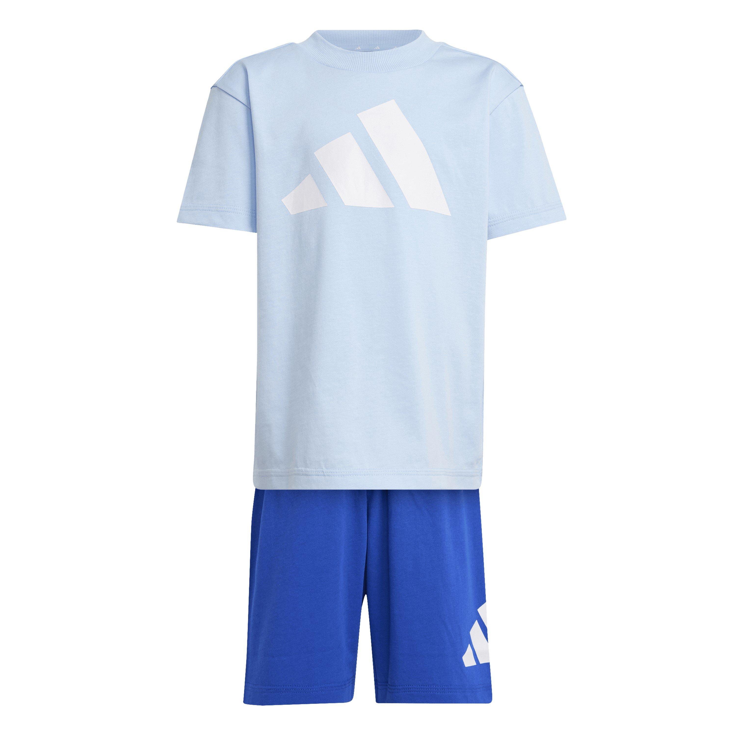 Blu/Bianco BOS - adidas - Essentials T-Shirt Set Infants - 6