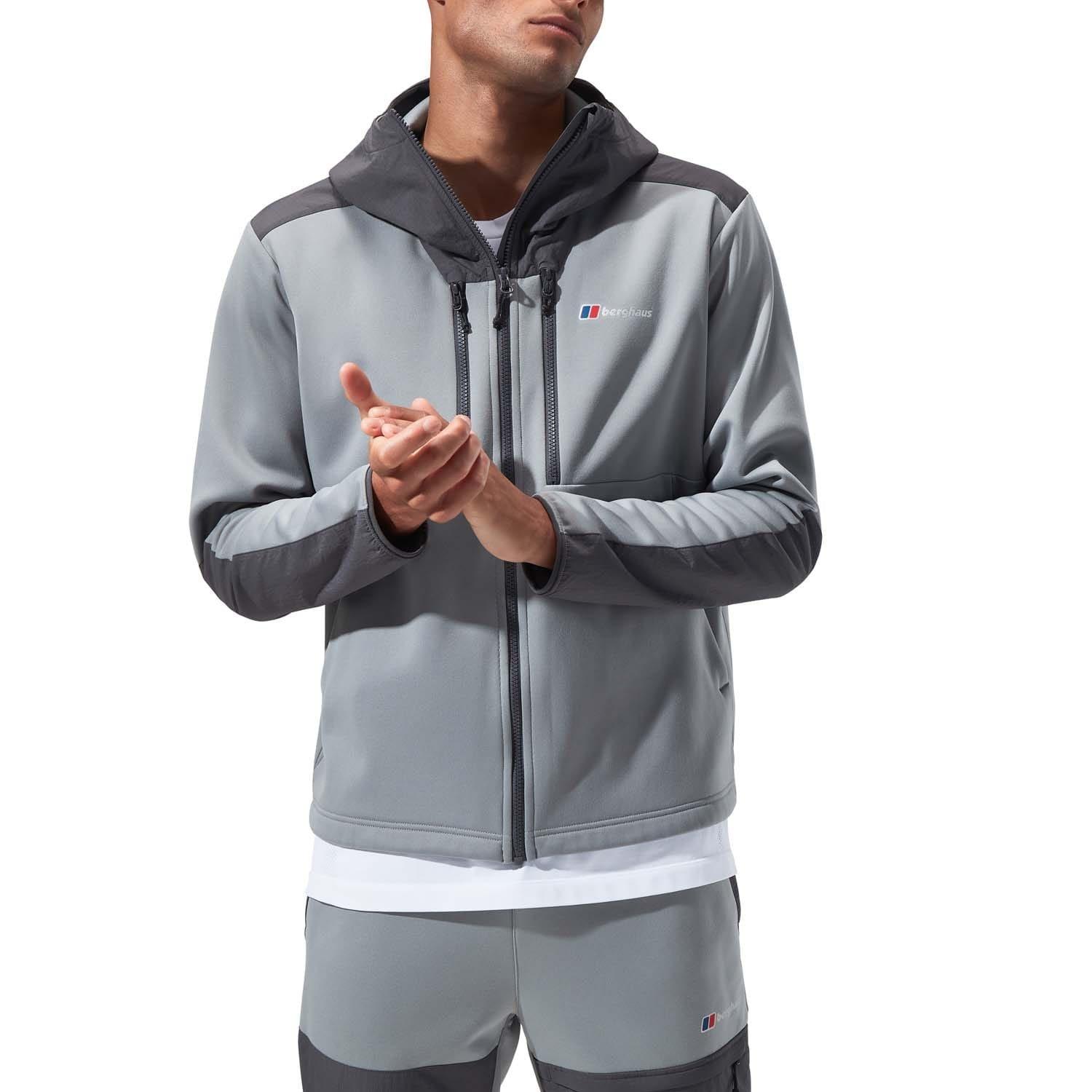Grey Black - Berghaus - Reacon Hooded Jacket - 1