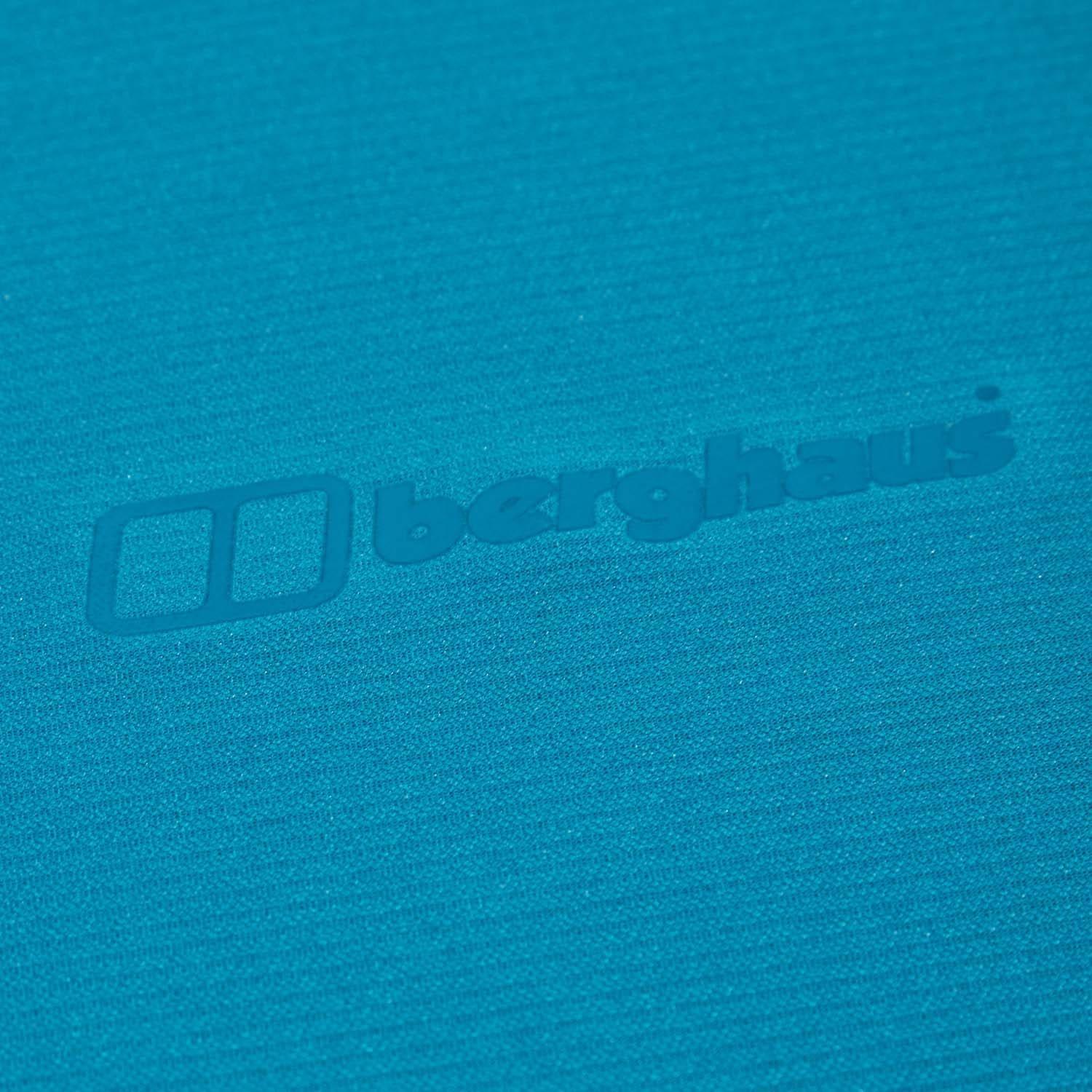 Turquoise - Berghaus - 24/7 tech tee long sleeve half zip - 5