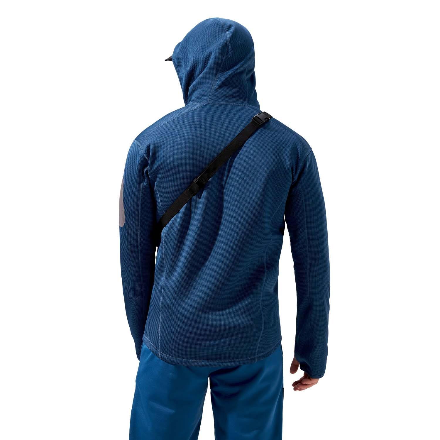 Dark Blue - Berghaus - Pravitale mtn 2.0 hooded fleece jacket - 2