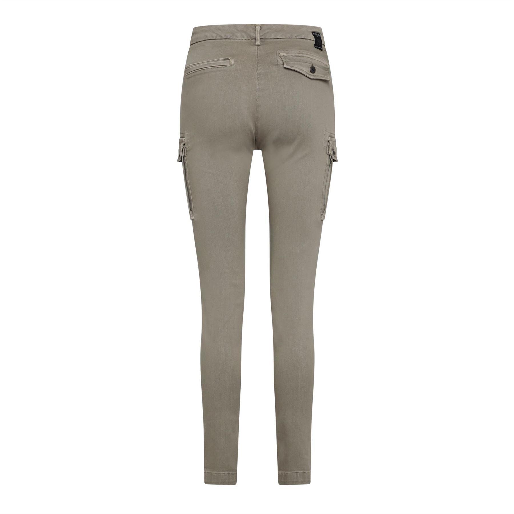 Beige - Replay - Kathia Slim-Fit Jeans - 2