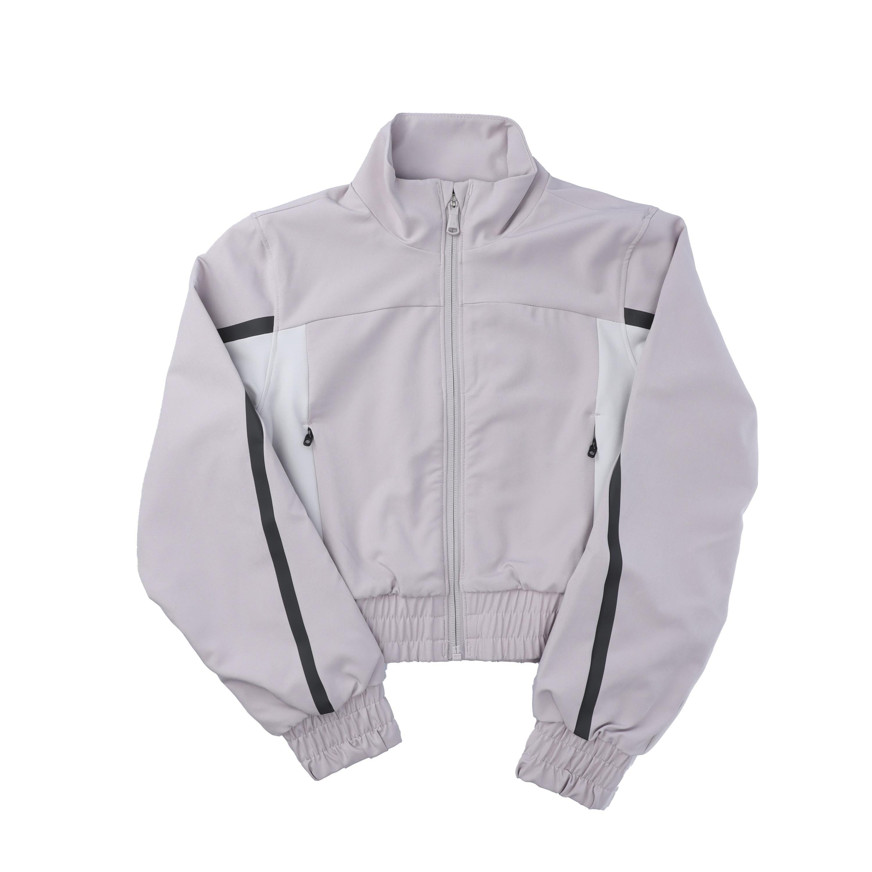 Grey - Under Armour - Unstoppable Crop Jacket - 1