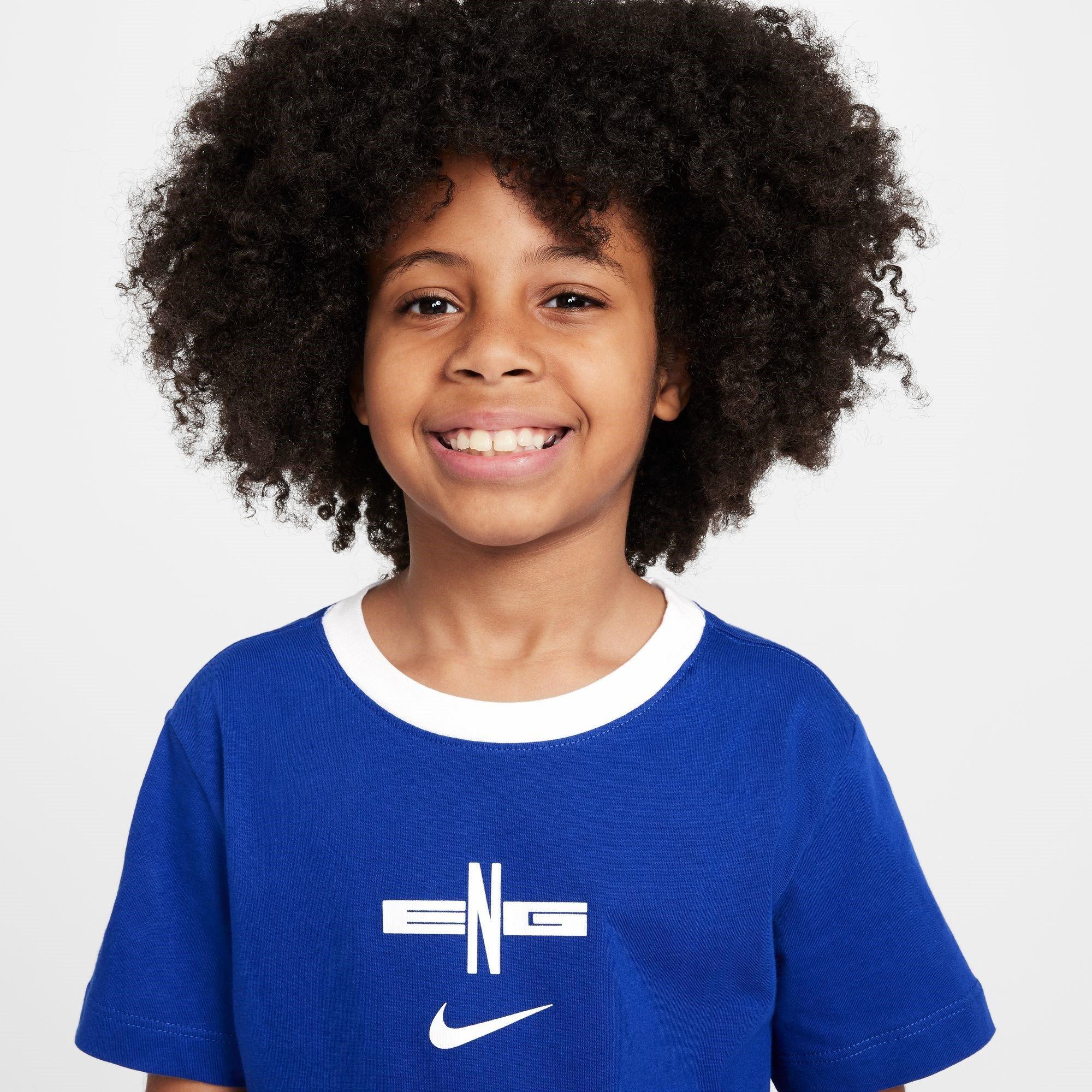 Blauw - Nike - England T-Shirt 2025 Juniors - 3