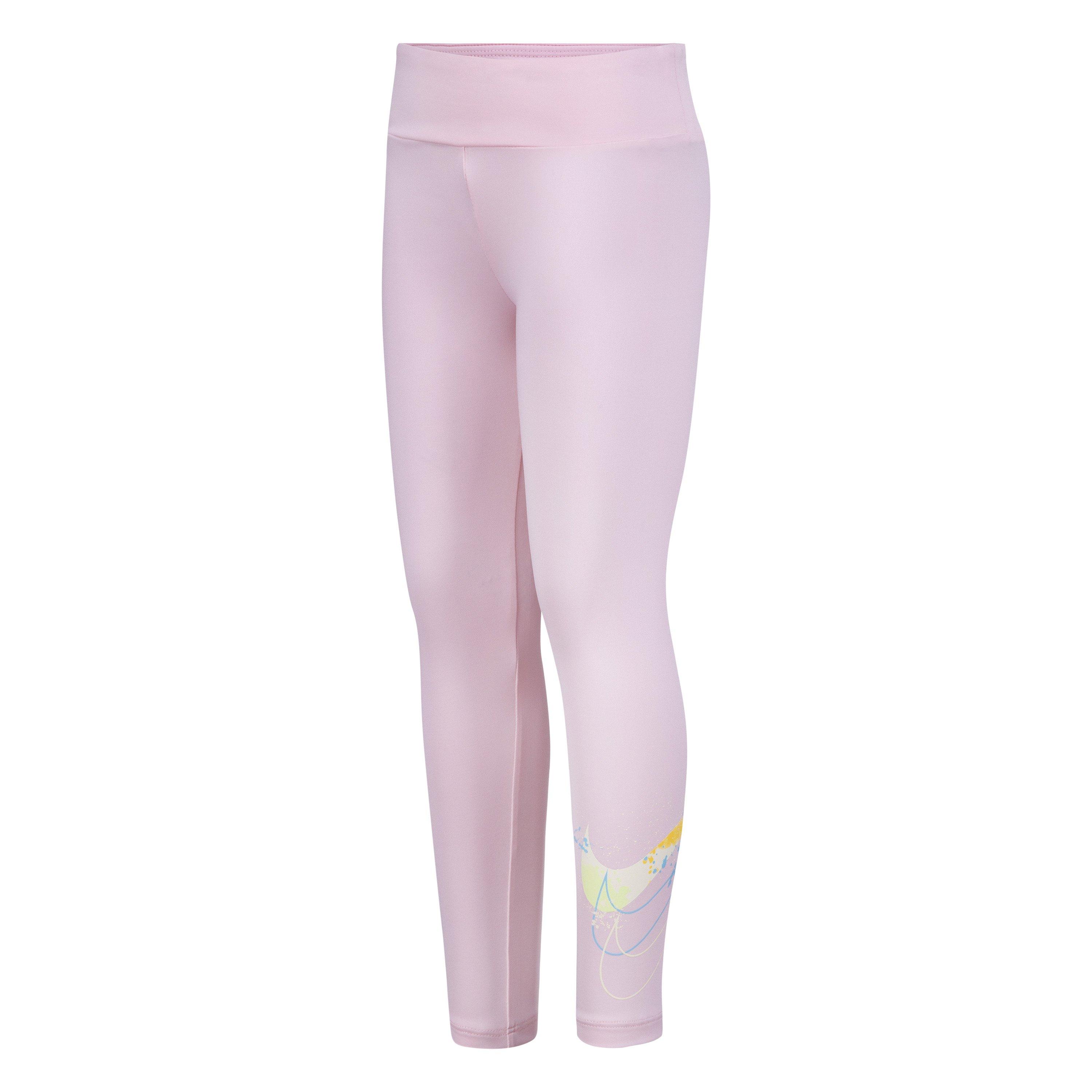 Nike Pink Bloom - Nike - Kids' Jersey Leggings
