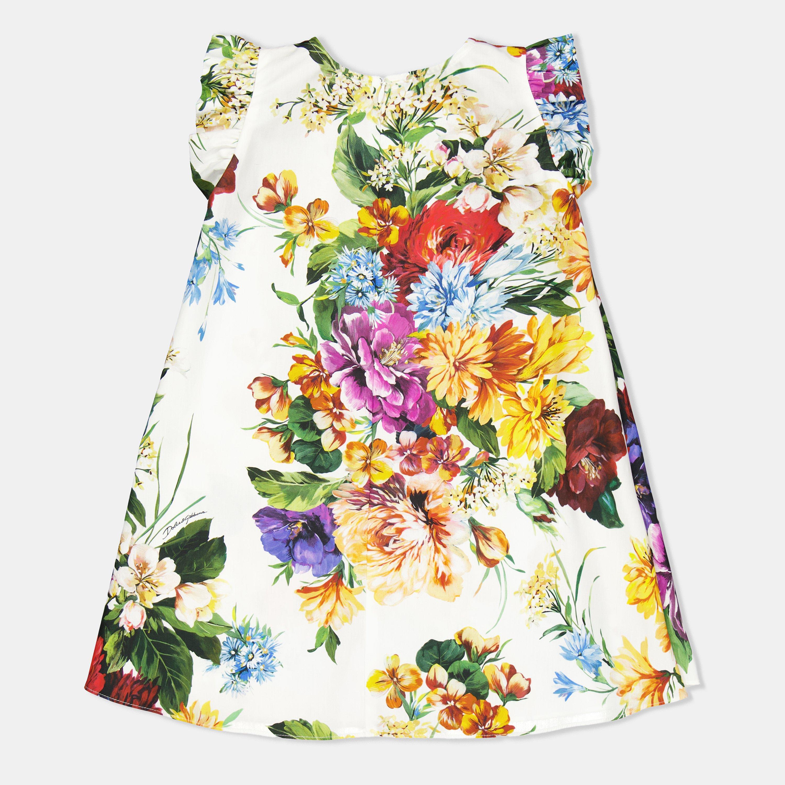 Multi HA5PC - Dolce and Gabbana - Kids' Floral Smock Dress - 2
