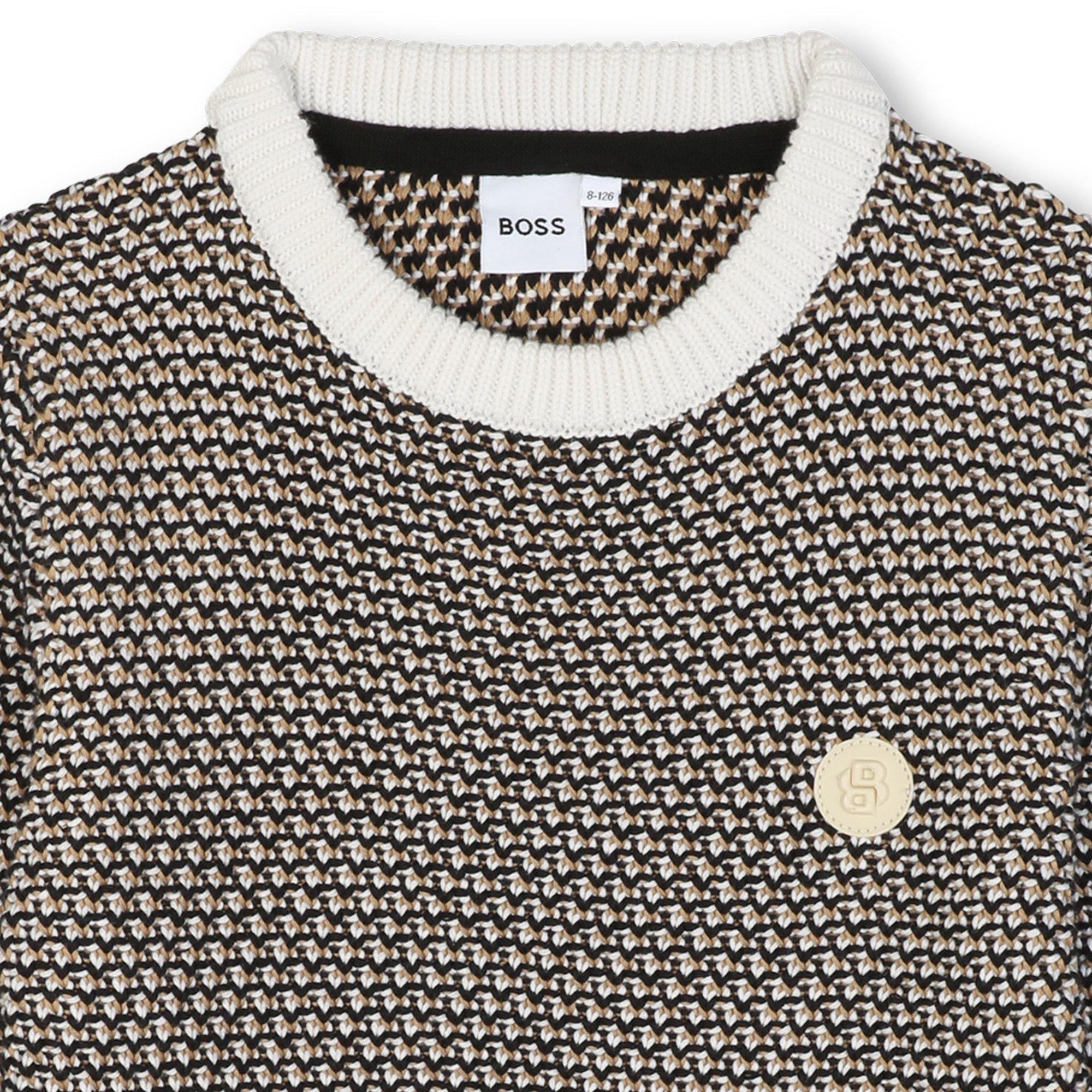 Multi - Boss - Kids Knitted Pullover - 3