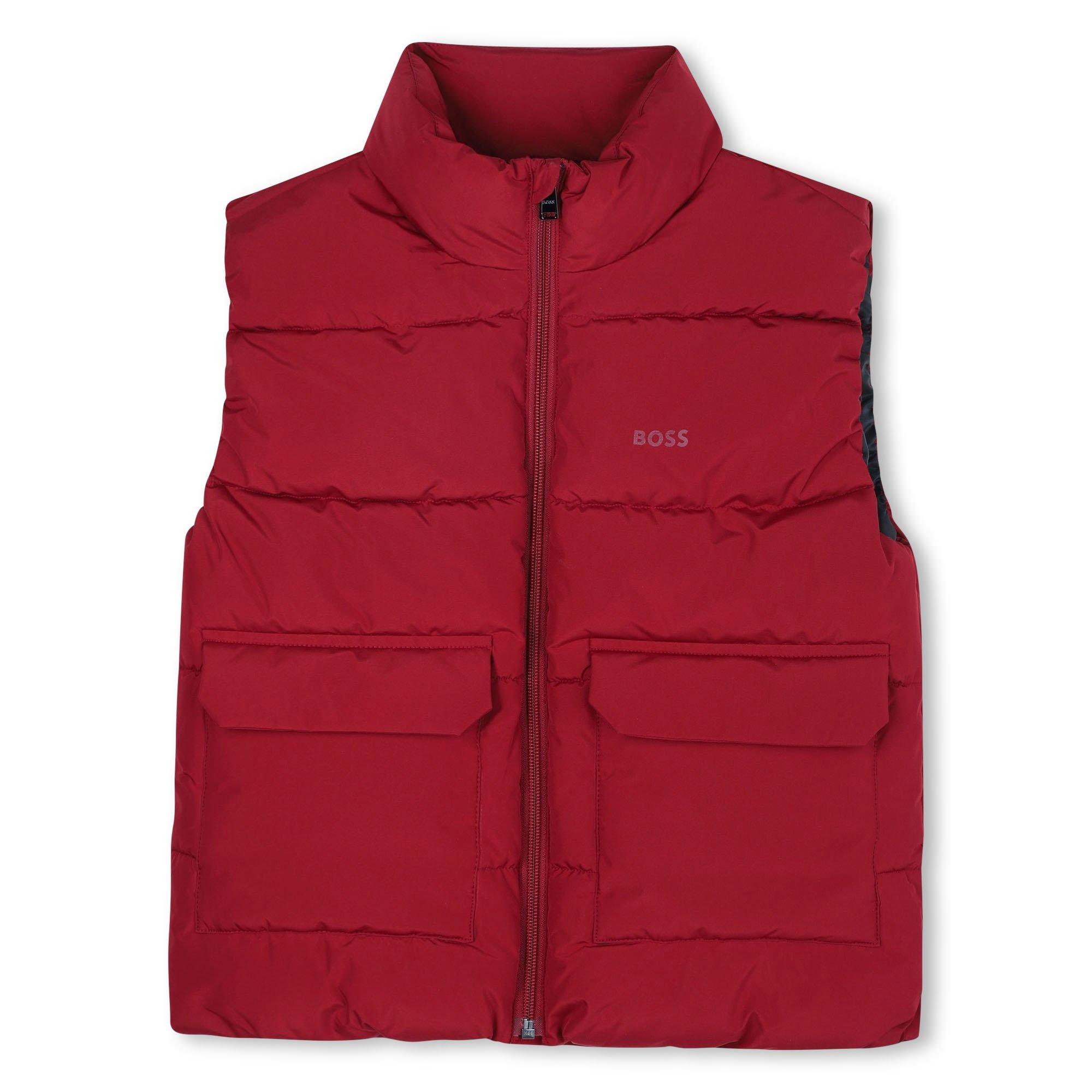 Boss  Red Kids' Padded Sleeveless Gilet - 8Y