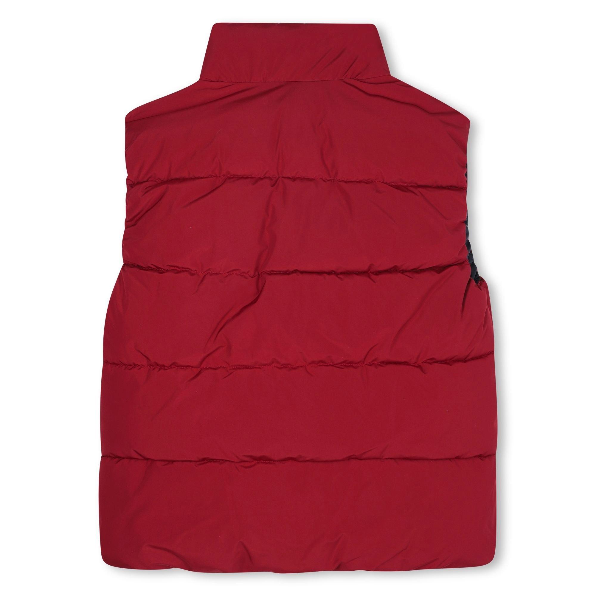 Red - Boss - Boss Padded Gilet Jn54 - 2