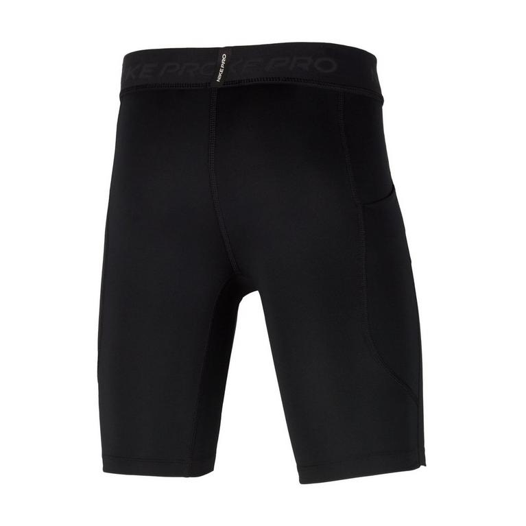 Noir/Blanc - Nike - Pro Big Kids' (Boys') Shorts - 2