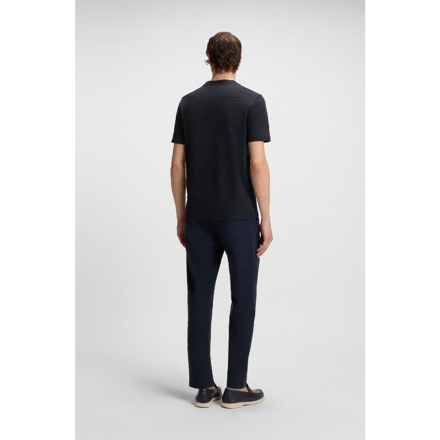 Dark Blue - Boss - Tiburt 240 T-Shirt - 2