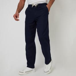 Threadbare Annual Linen Blend Casual Trousers