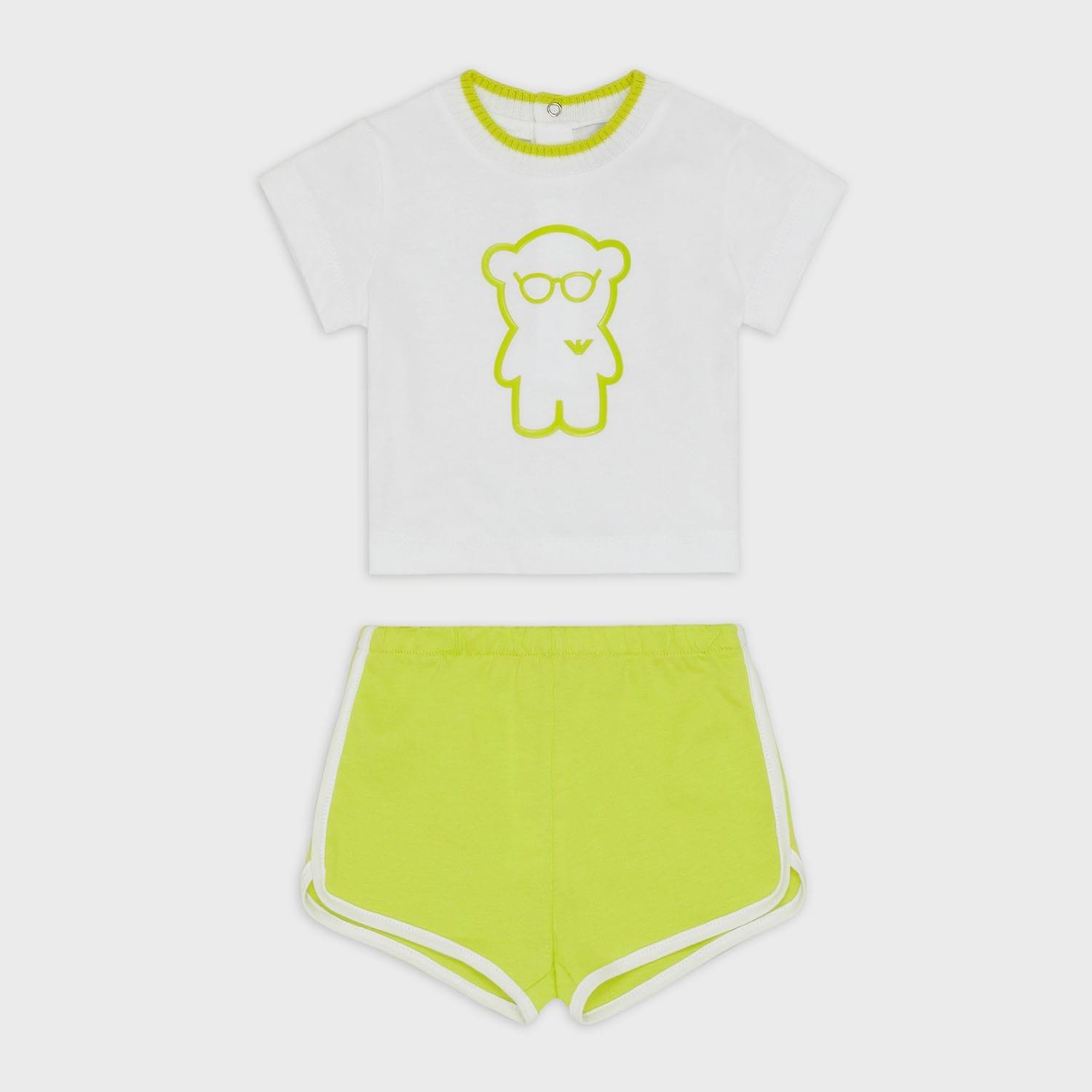 White - Emporio Armani - Tee & Shorts