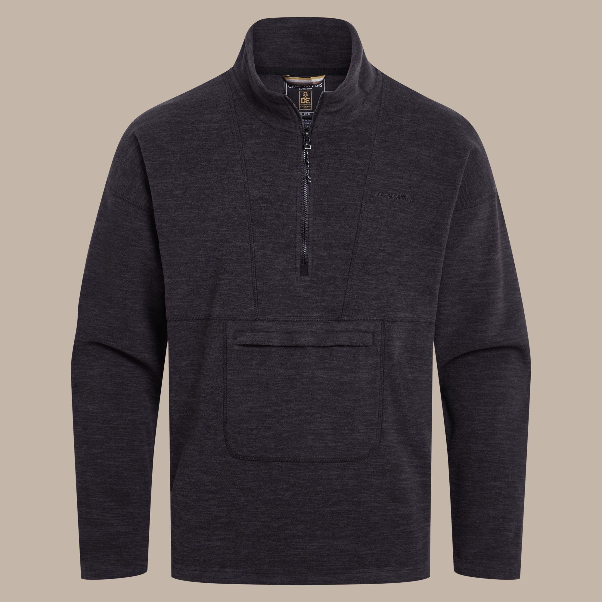 Craghoppers Men's Esk Ii Insulated Half Zip Technical Top - Black - S
