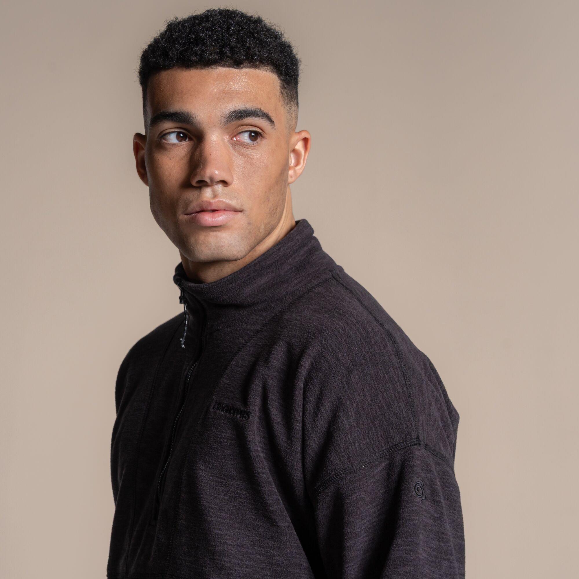 Black - Craghoppers - Esk II Insulated Half Zip Technical Top - 5