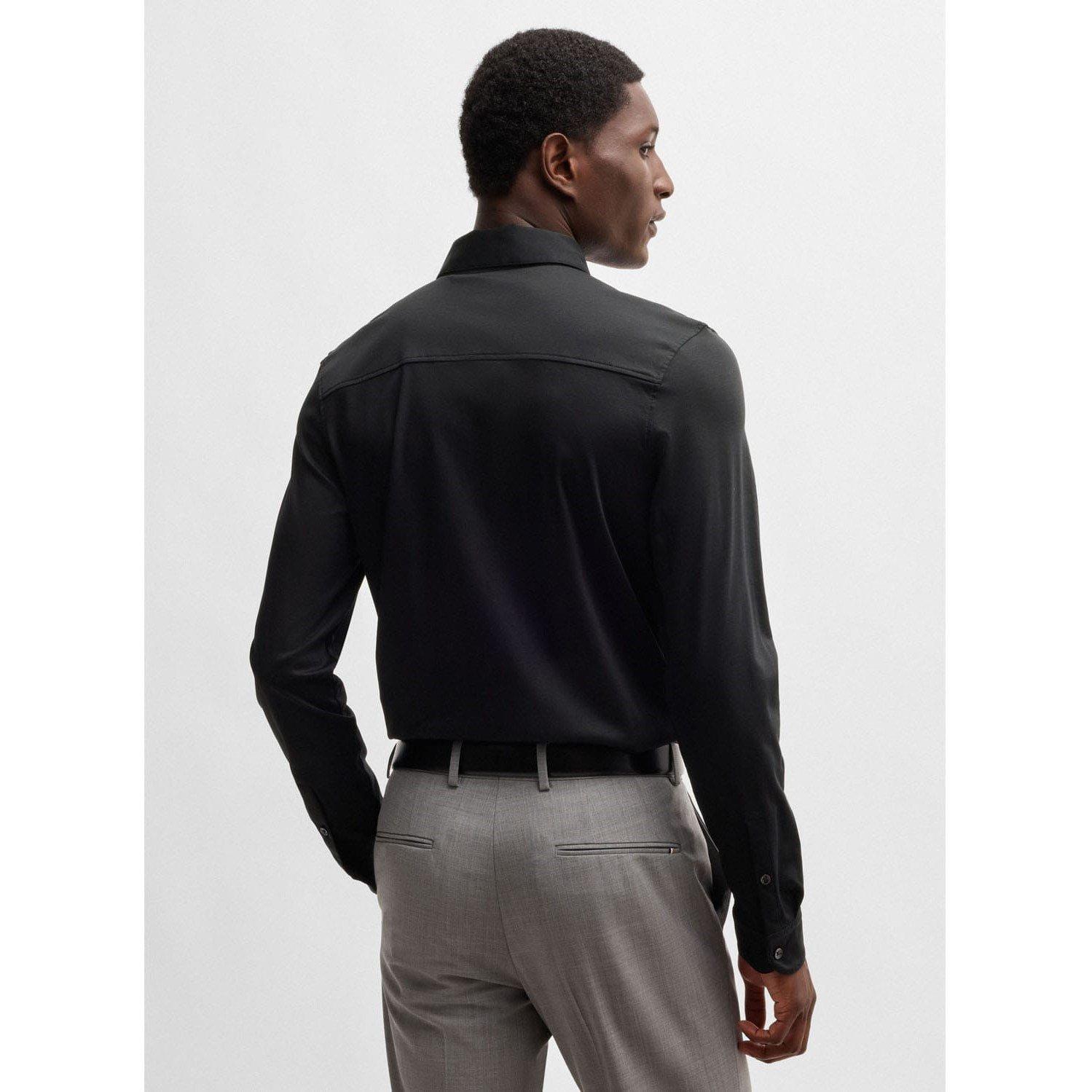 Black - Boss - H-Paver 17 Slim-Fit Shirt - 2