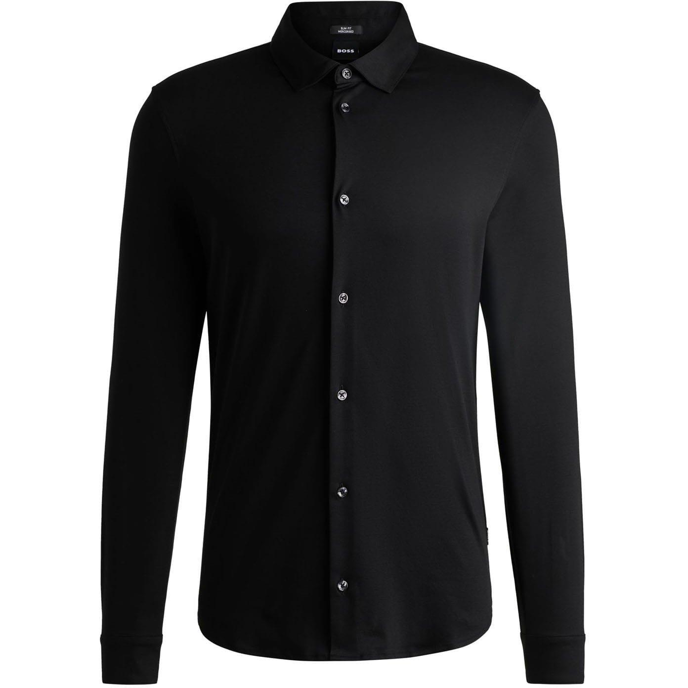 Black - Boss - H-Paver 17 Slim-Fit Shirt - 4