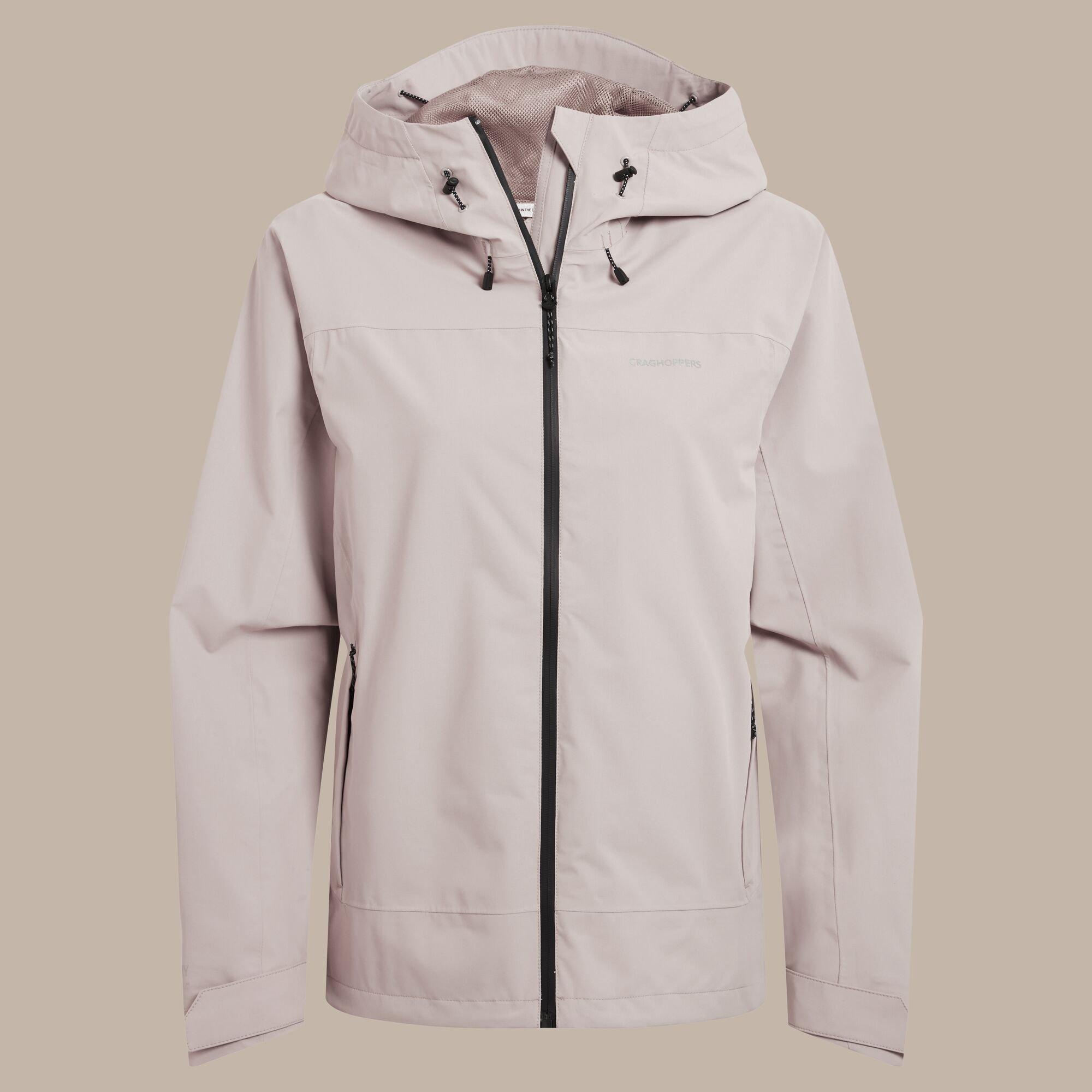 Craghoppers Evans Women's Zohra Waterproof Shell Jacket - Softmushroom - 18