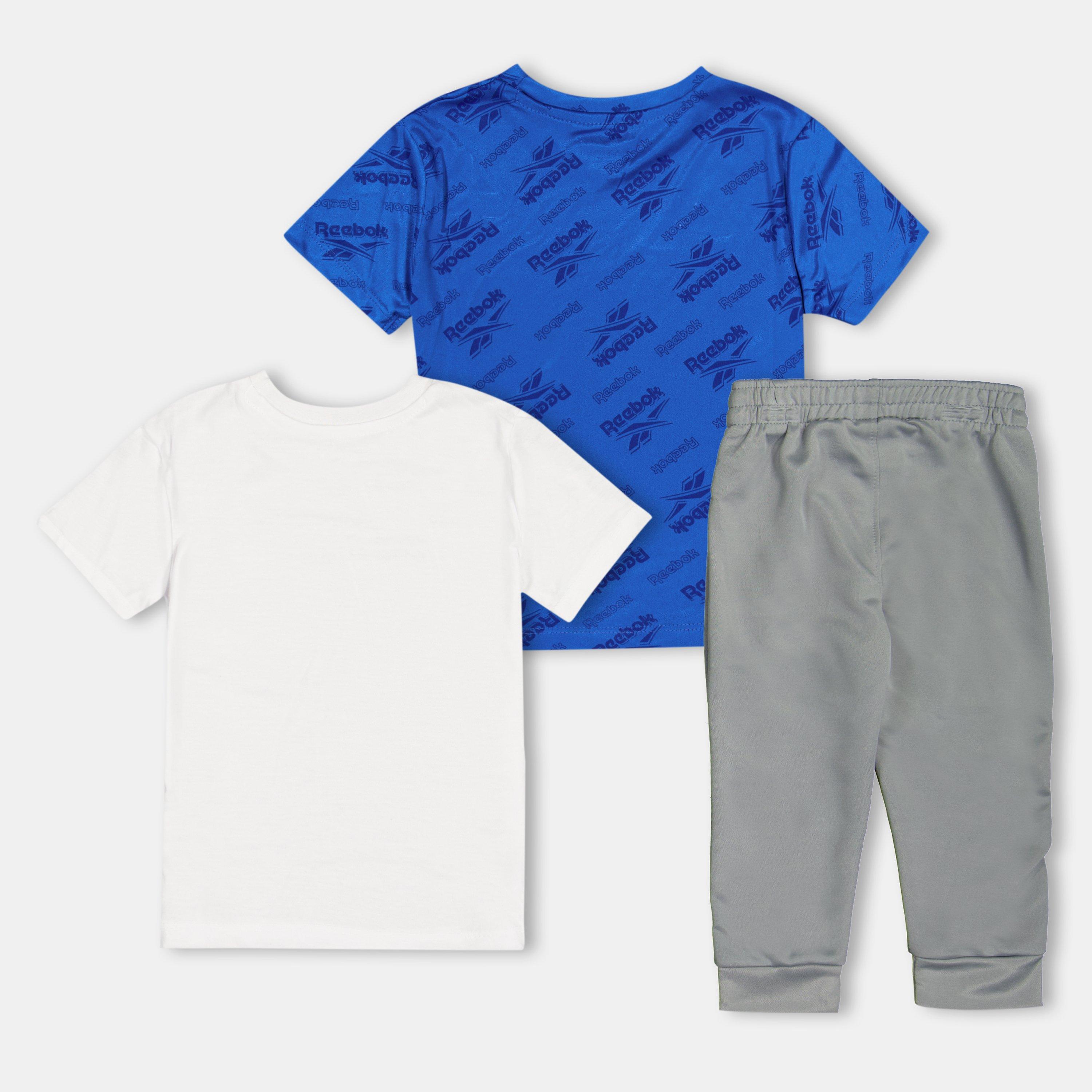 Azul eléctrico - Reebok - Kids' Top and Trouser Set - 2