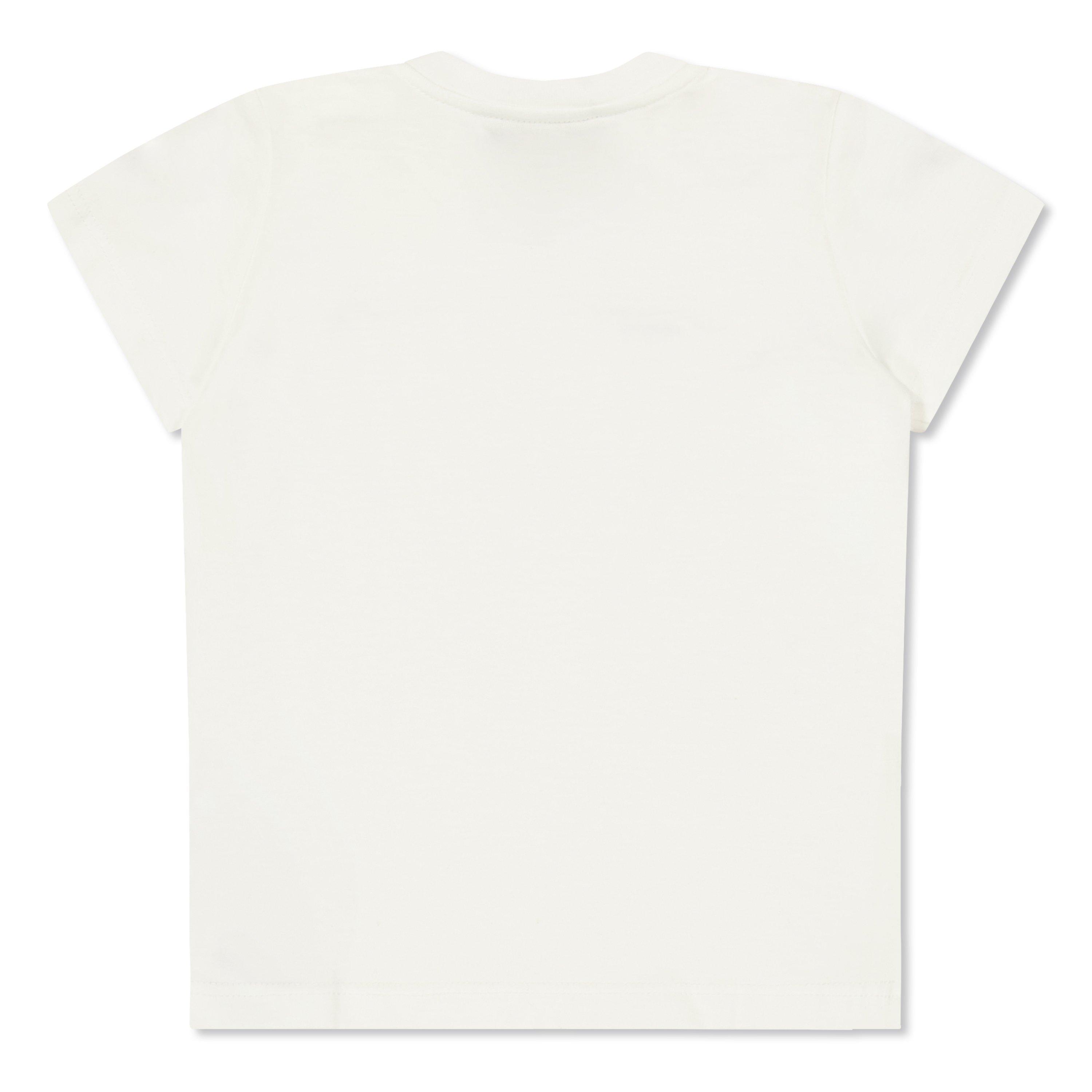 GUCCI ロゴ Tシャツ クリーム色(ジュニア) Gucci Unisex Kids' Logo T-Shirt | Cruise Fashion