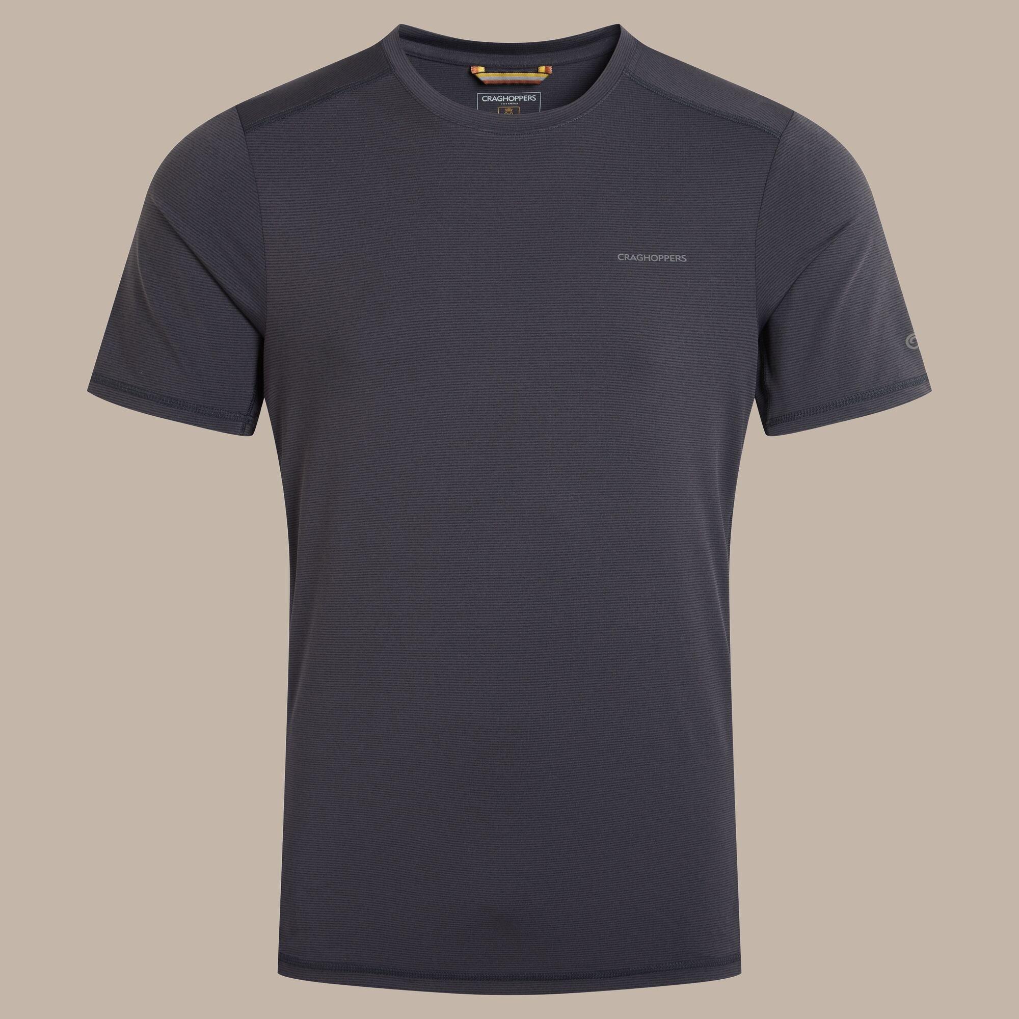 Craghoppers Men's Charcoal Charon Ii Short Sleeve Technical T-Shirt In | Size: Small - Image 4
