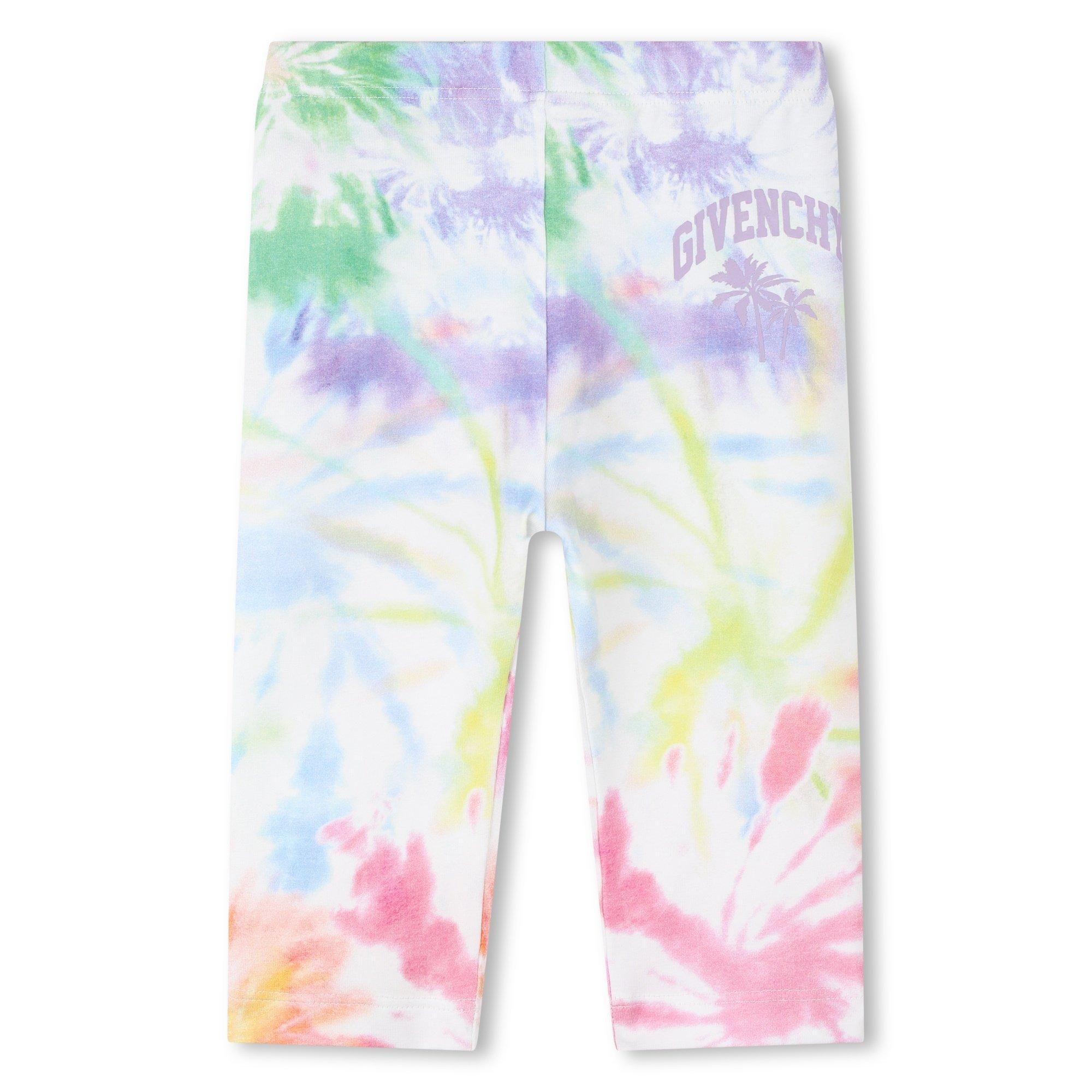 Multi Z40 - GIVENCHY - Firework Print Tie Dye Leggings Infants - 1