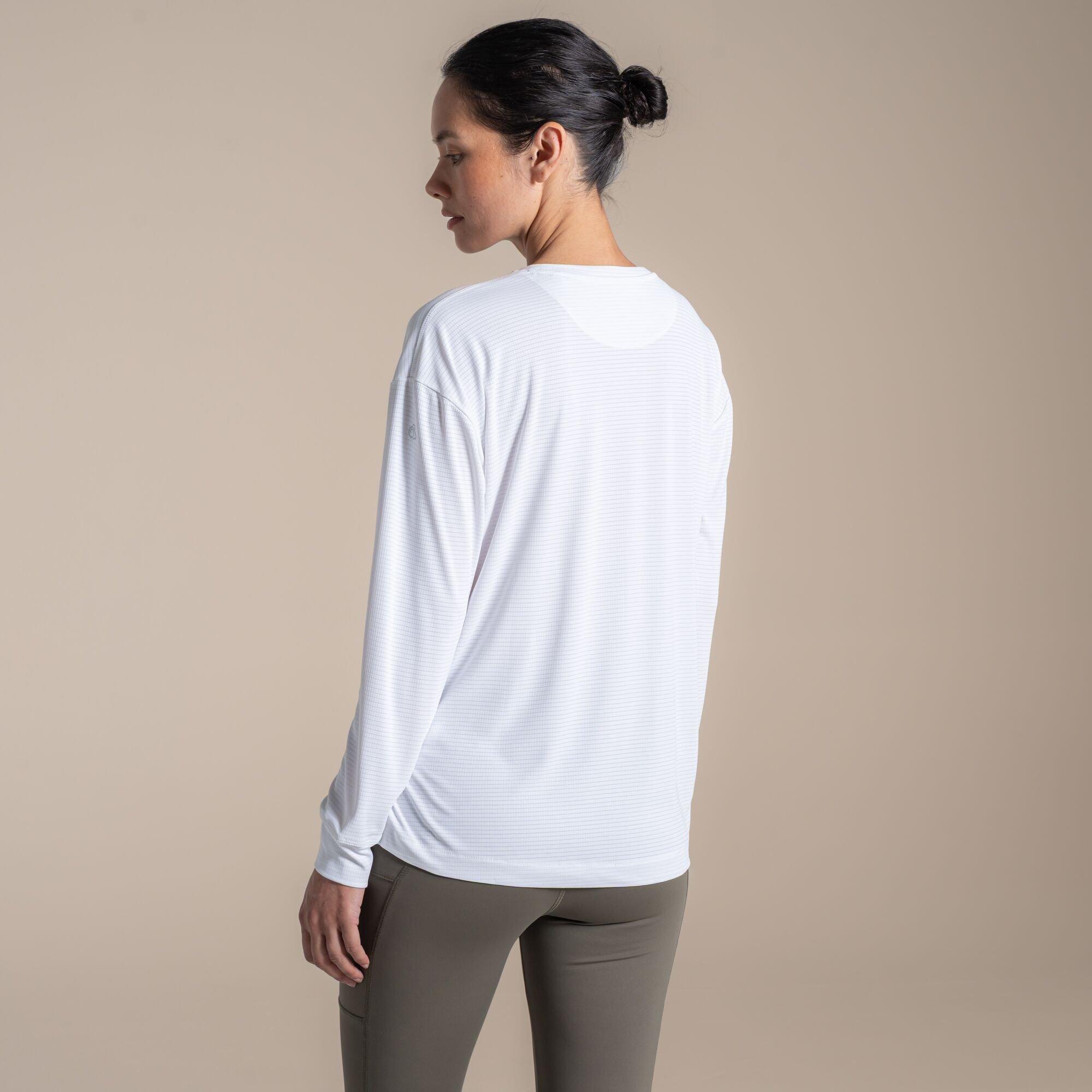 White - Craghoppers - NosiLife Solar Shield+ Long-Sleeved Top - 3