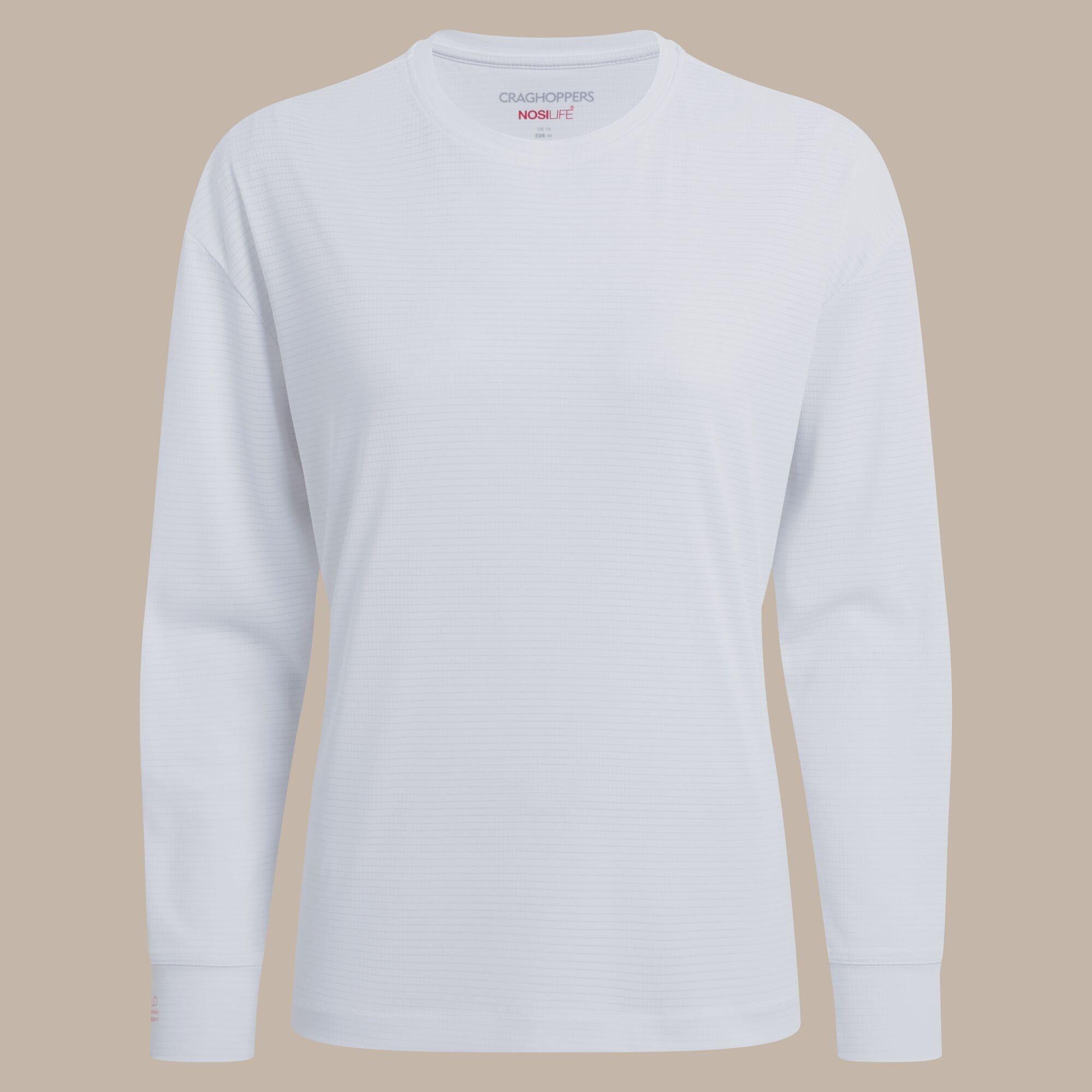 White - Craghoppers - NosiLife Solar Shield+ Long-Sleeved Top - 5
