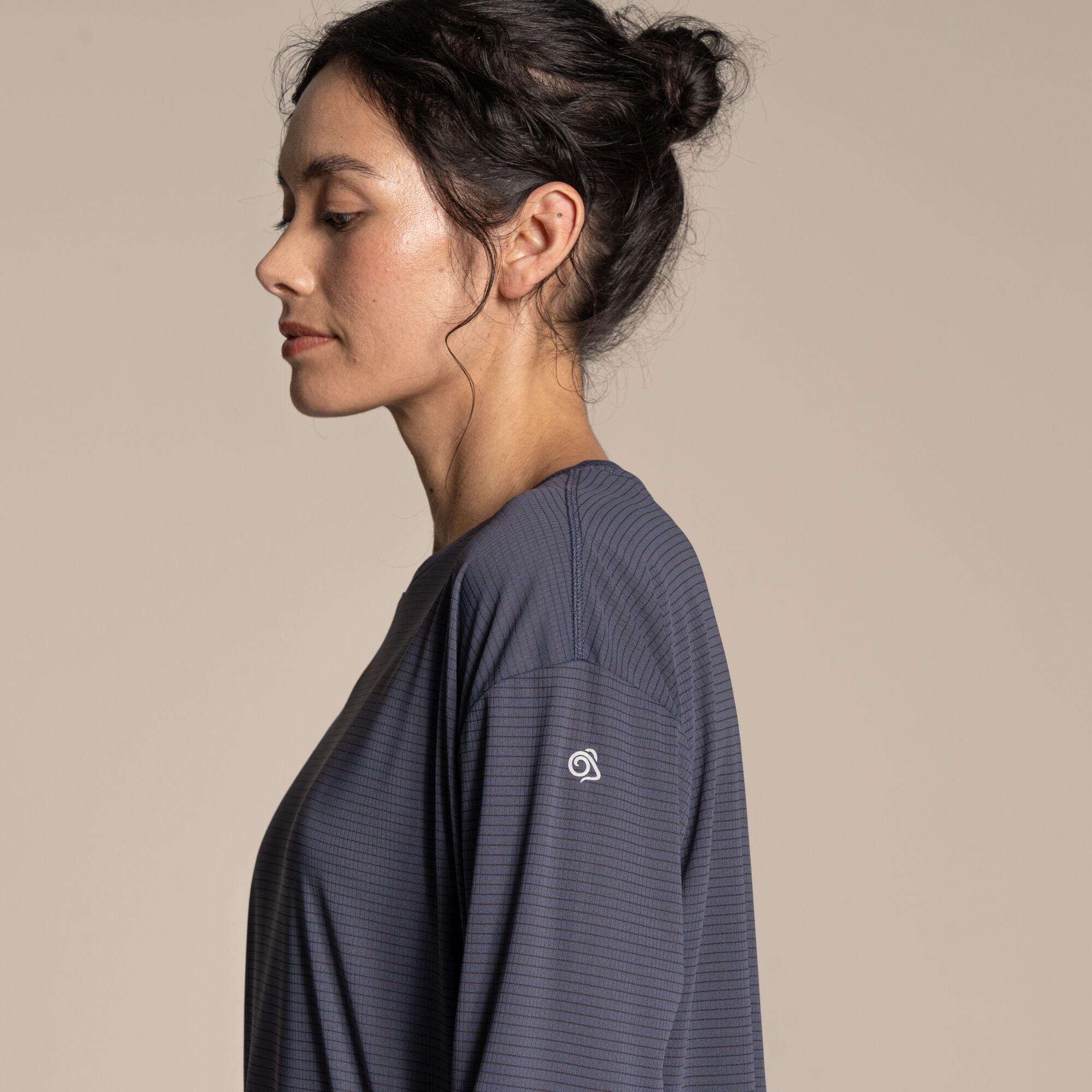 Anthracite - Craghoppers - NosiLife Solar Shield+ Long-Sleeved Top - 4