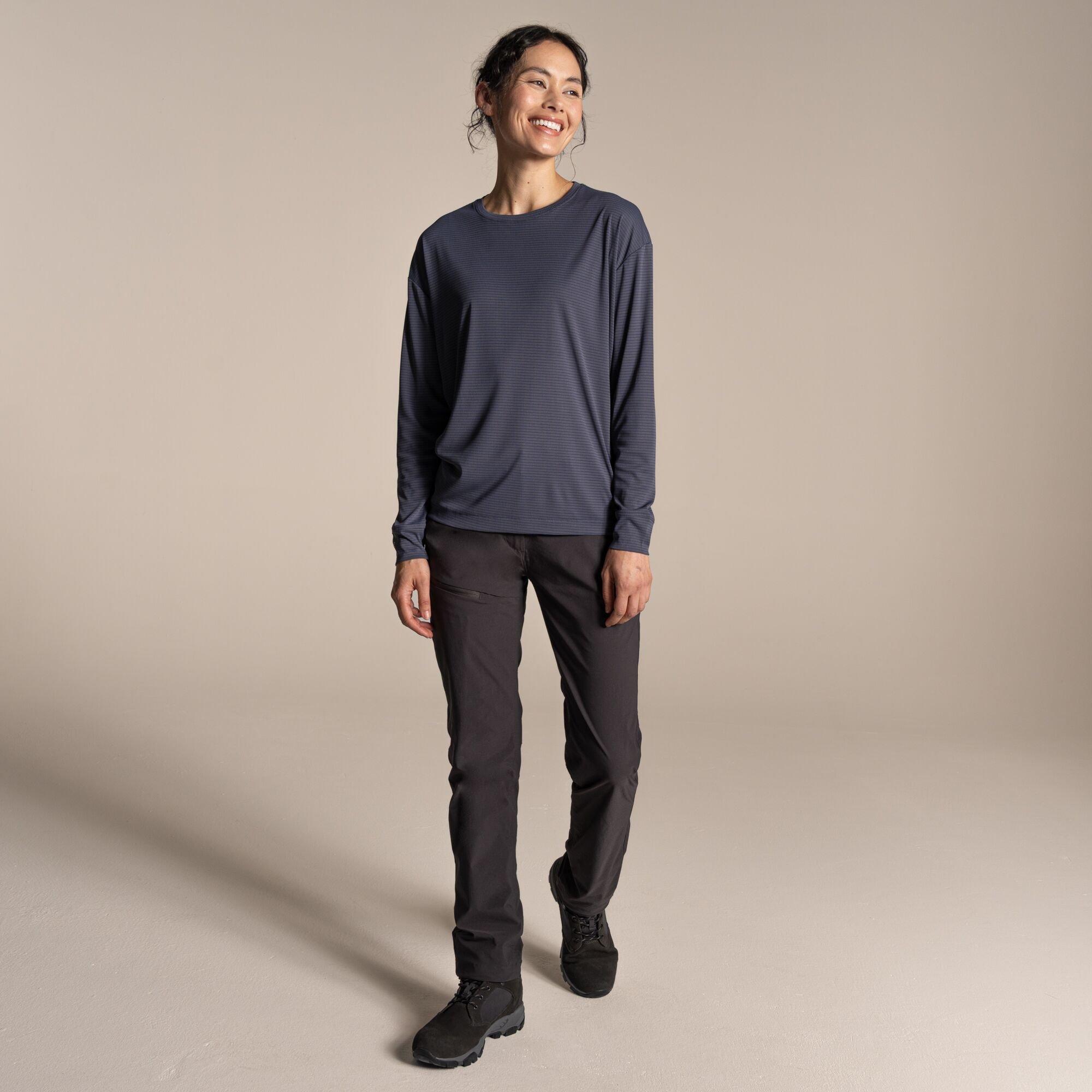 Anthracite - Craghoppers - NosiLife Solar Shield+ Long-Sleeved Top - 6