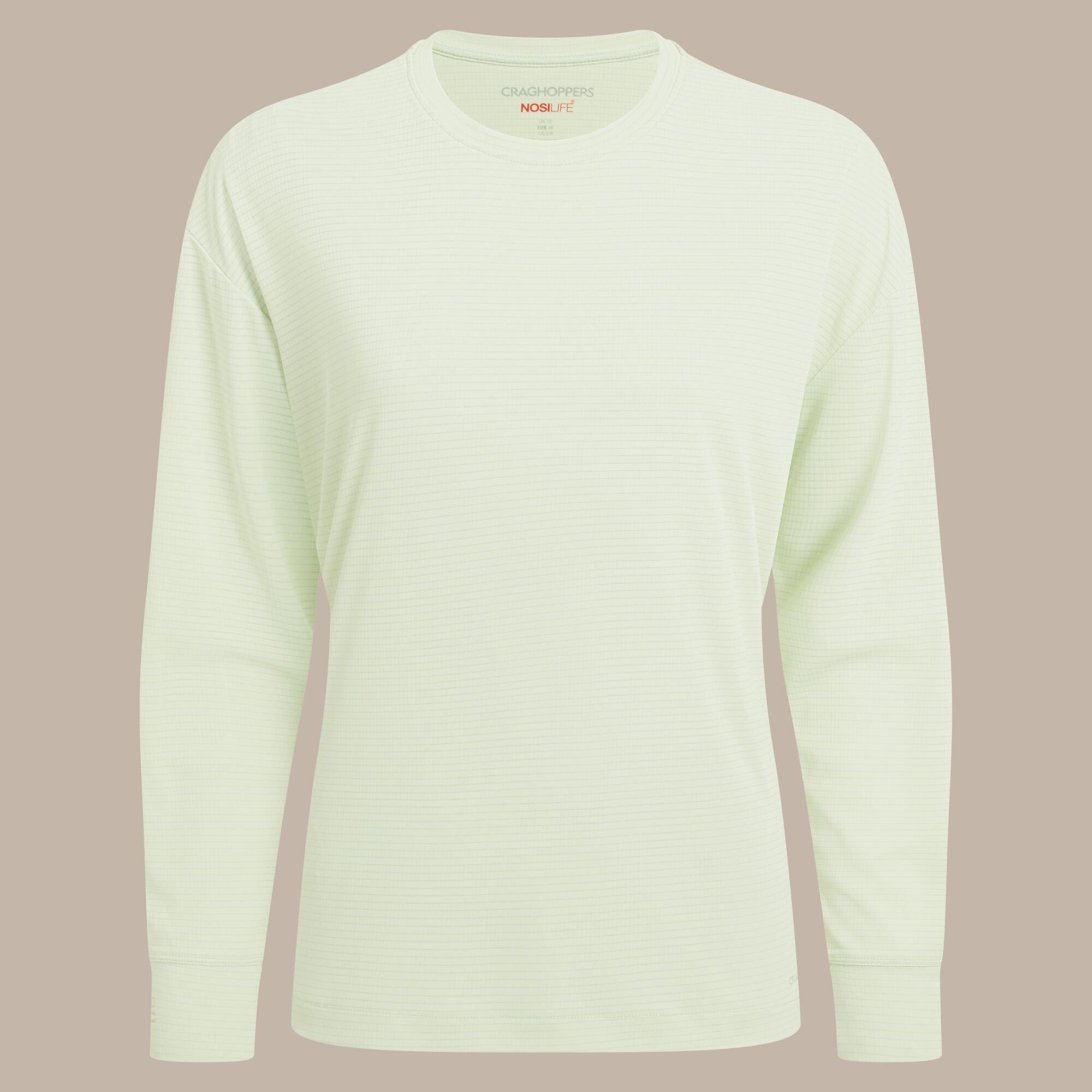 Craghoppers Women's Nosilife Solar Shield+ Long-Sleeved Top - Pear Drop - 10
