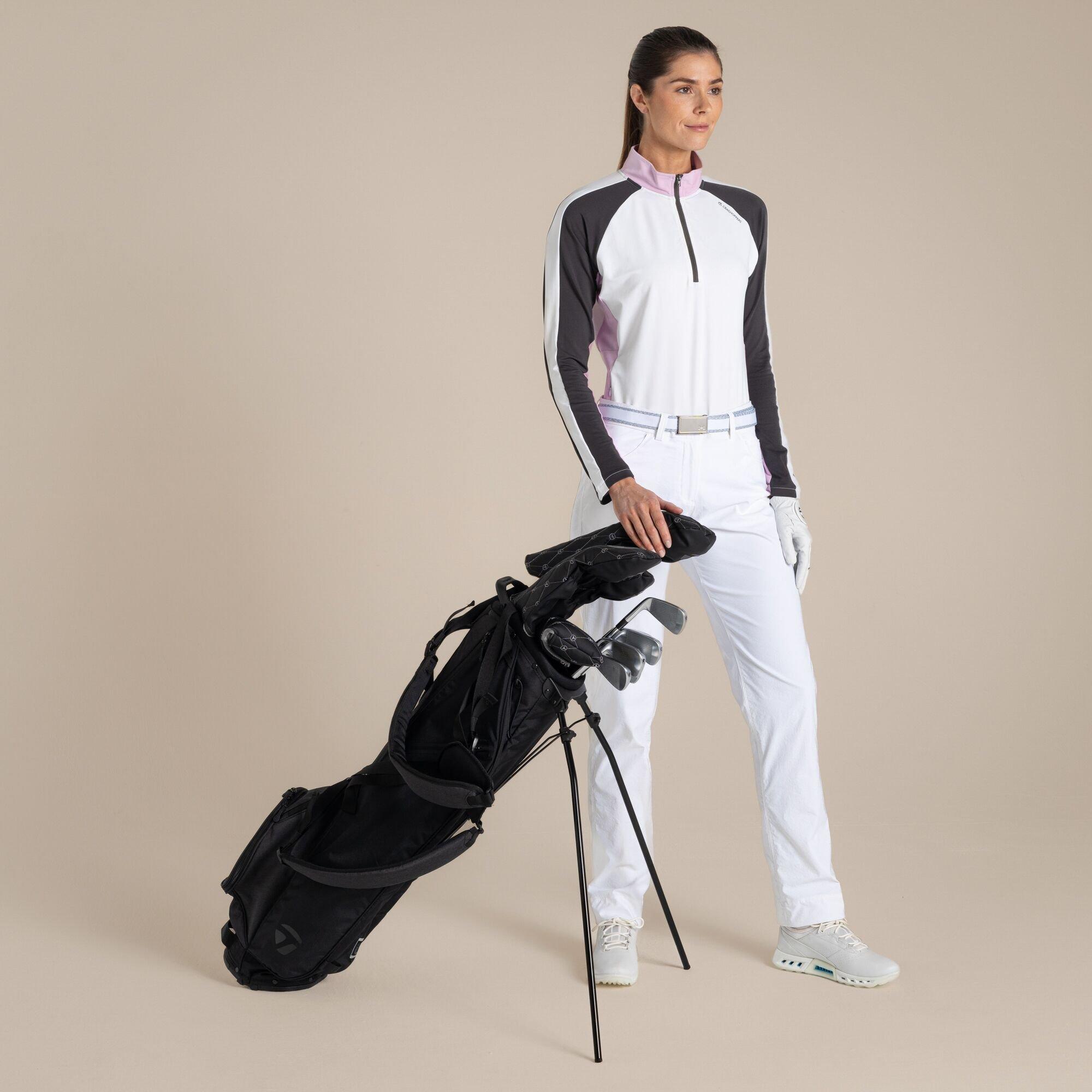 White/Dkirn - Craghoppers - NosiLife Ivybridge Quick-Drying Half Zip - 3