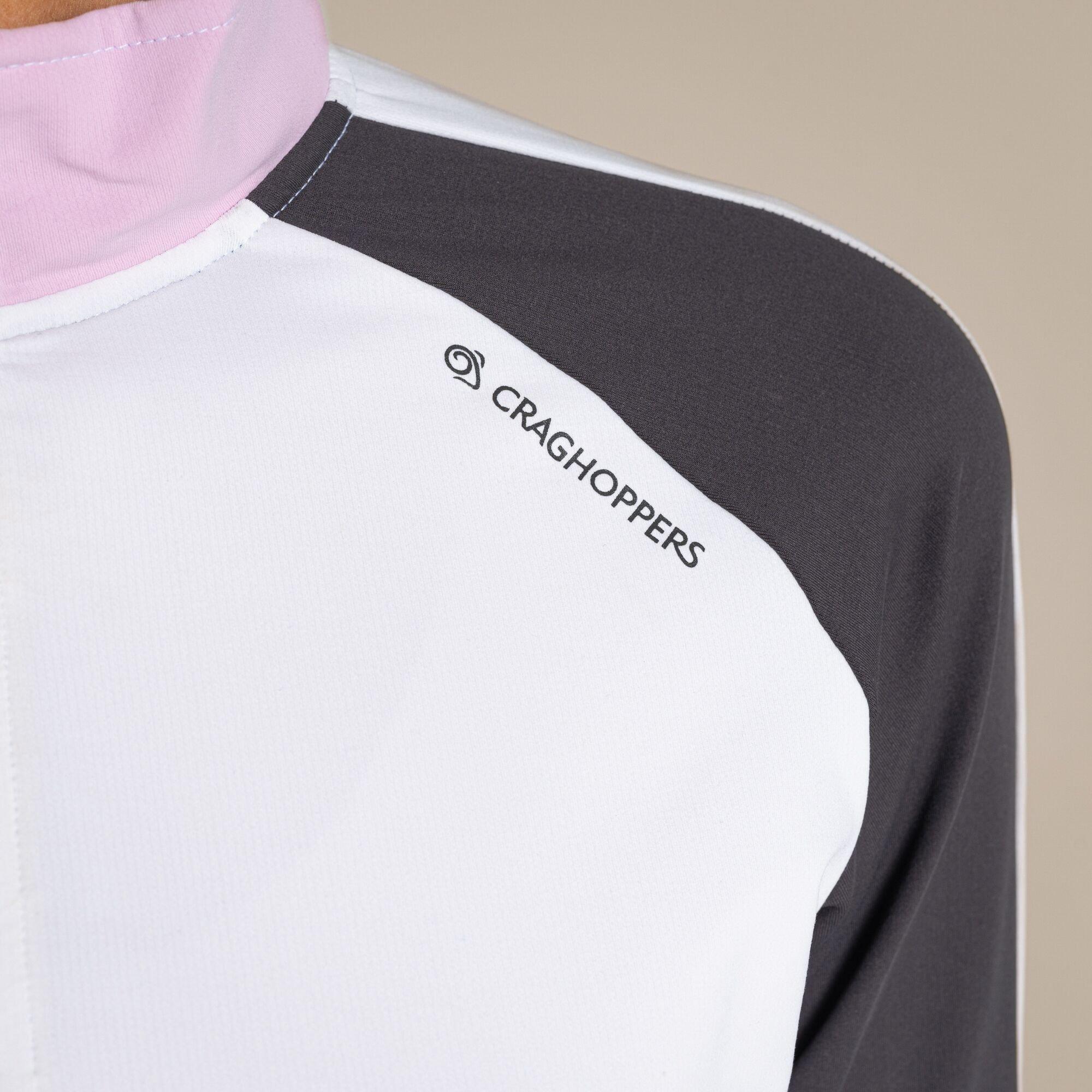 White/Dkirn - Craghoppers - NosiLife Ivybridge Quick-Drying Half Zip - 7