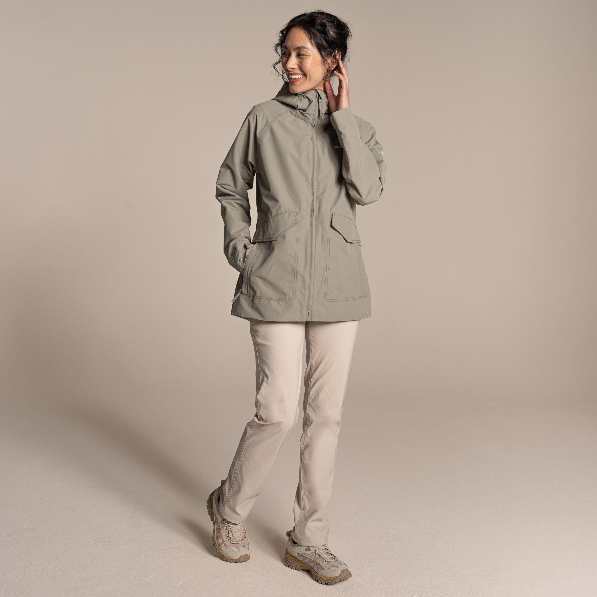 Vert - Craghoppers - Aziza Hooded Waterproof Jacket - 3