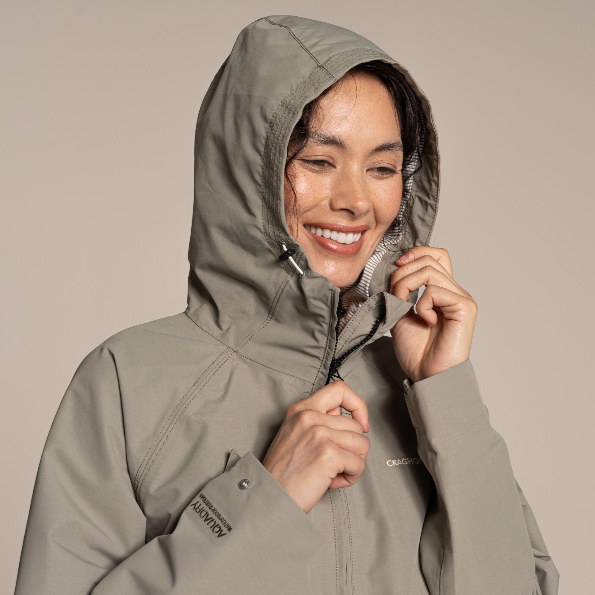 Vert - Craghoppers - Aziza Hooded Waterproof Jacket - 5