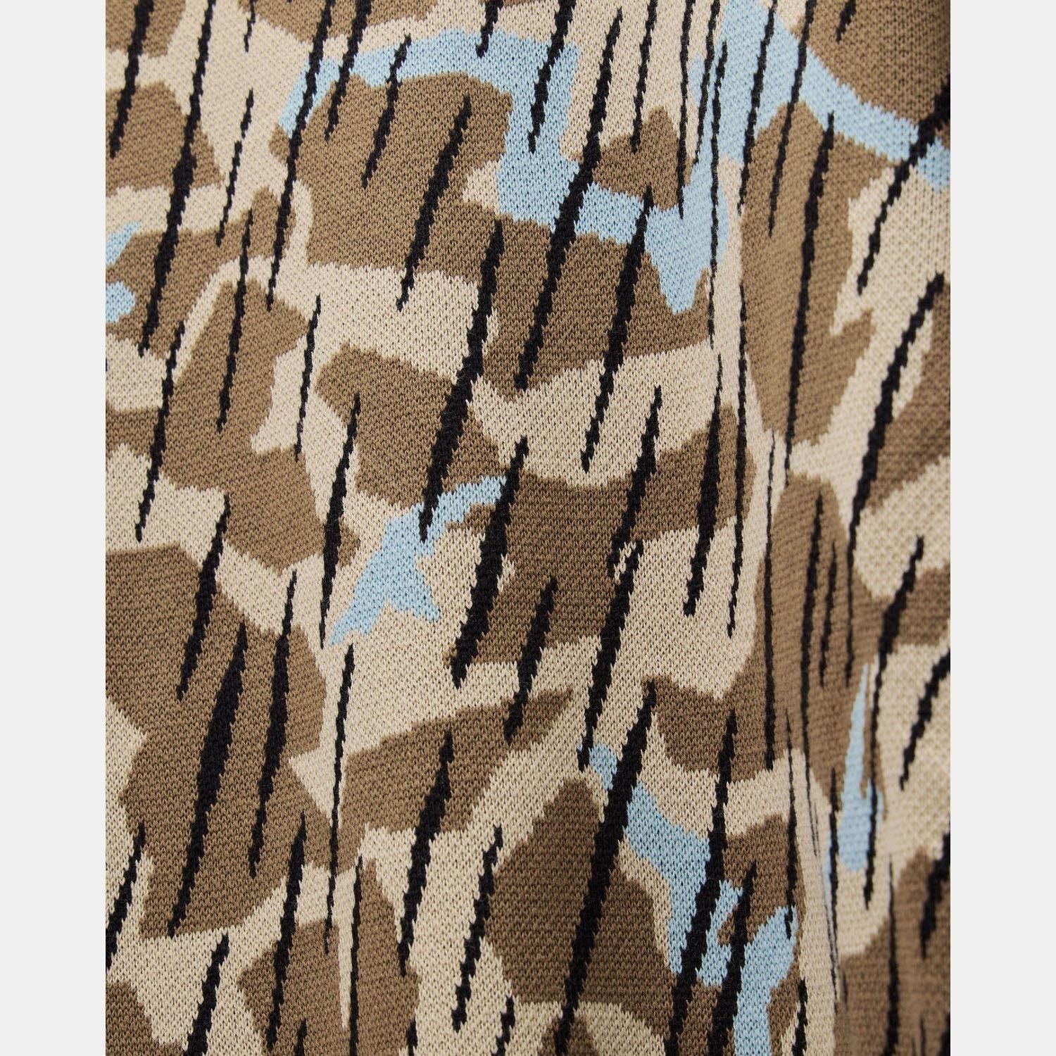 Sand - Weekend Offender - Difranco Camo Knit Sweat - 6