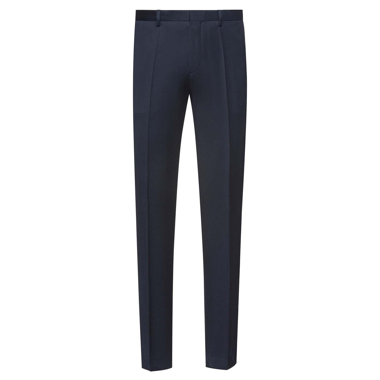 Dark Blue - Hugo - Hartley Suit Trousers - 1