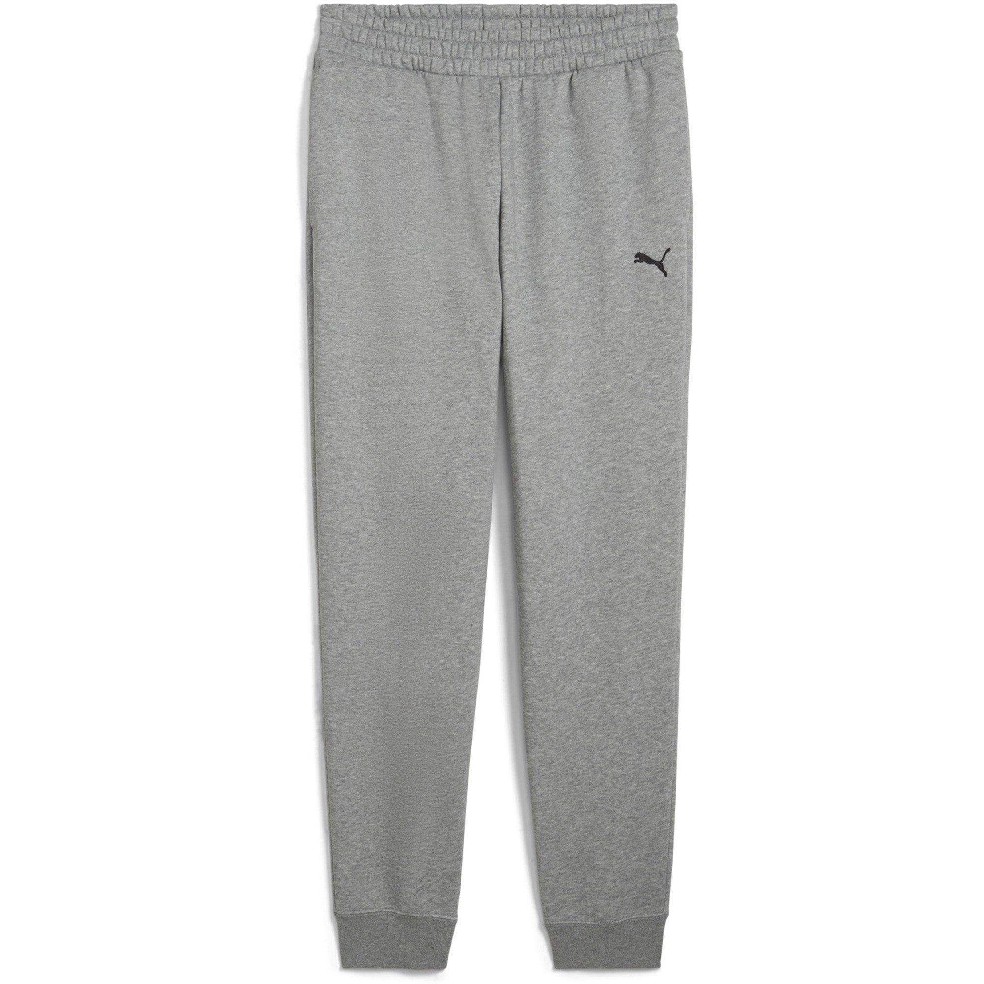 Puma Men's Small Logo Cuffed Joggers - Grey - S