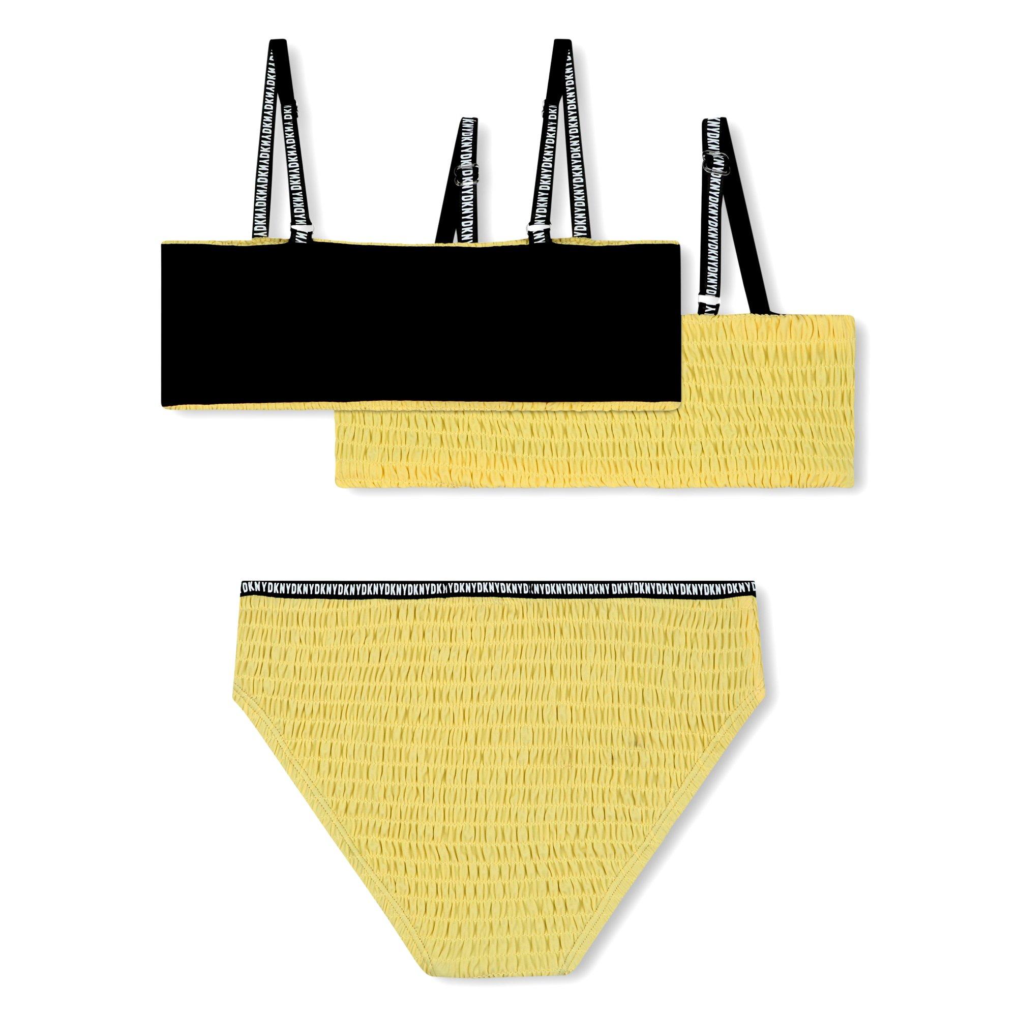 Yellow 512 - DKNY - Kids' Reversible Bikini Sets - 2