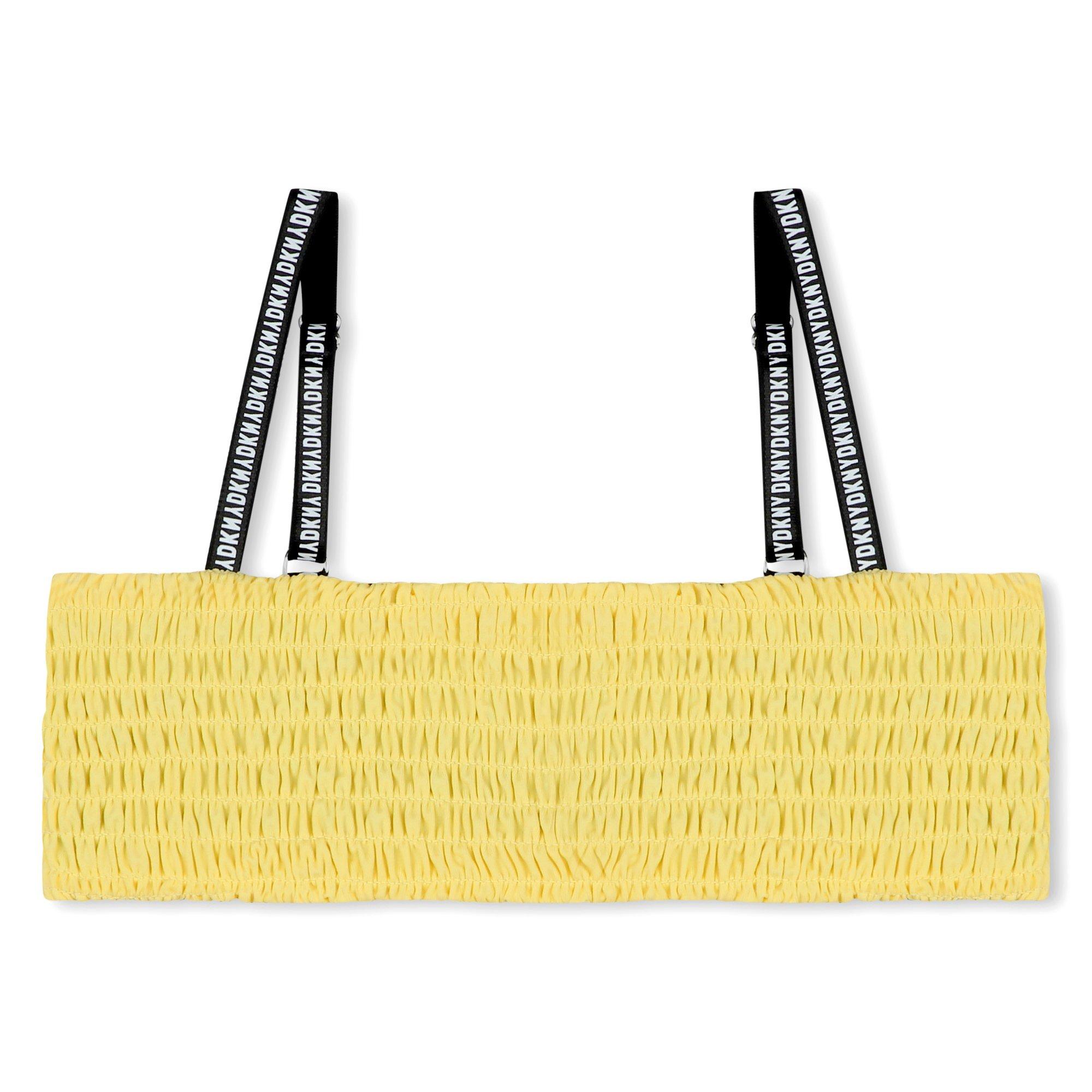 Yellow 512 - DKNY - Kids' Reversible Bikini Sets - 3