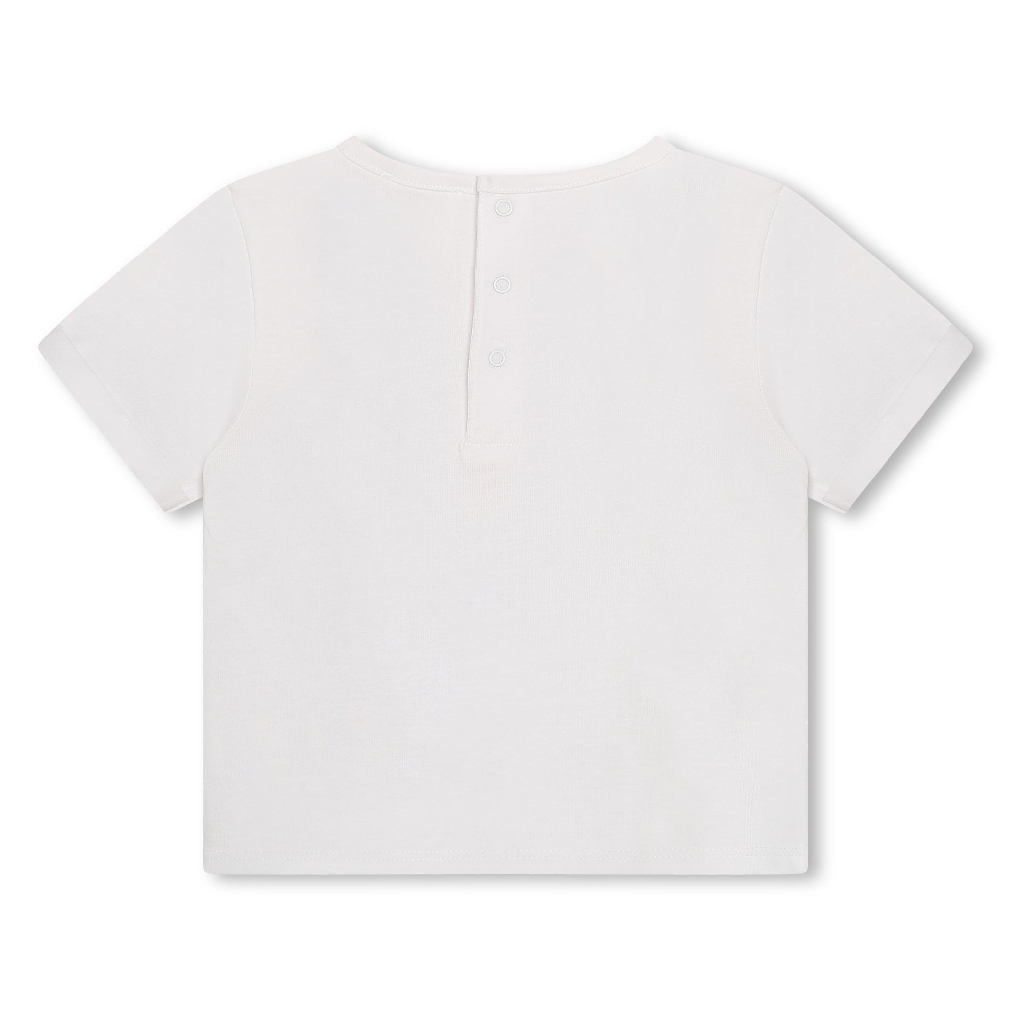 White 10P - Carrement Beau - Heart Logo T-Shirt Babies - 2