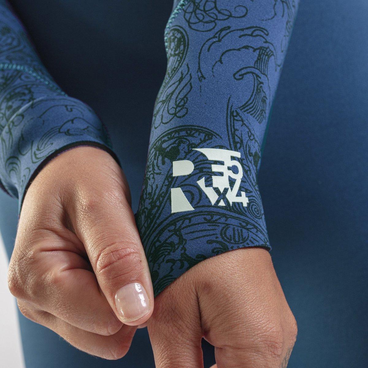 Black/Brokenpal - Gul - Response FX 5/4mm Blindstitched Steamer Women's - 10